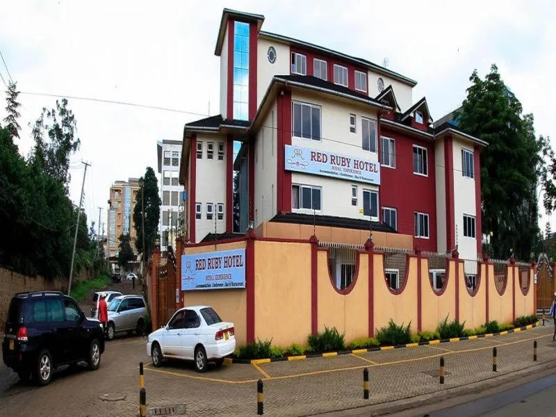 Property building in Red Ruby Hotel