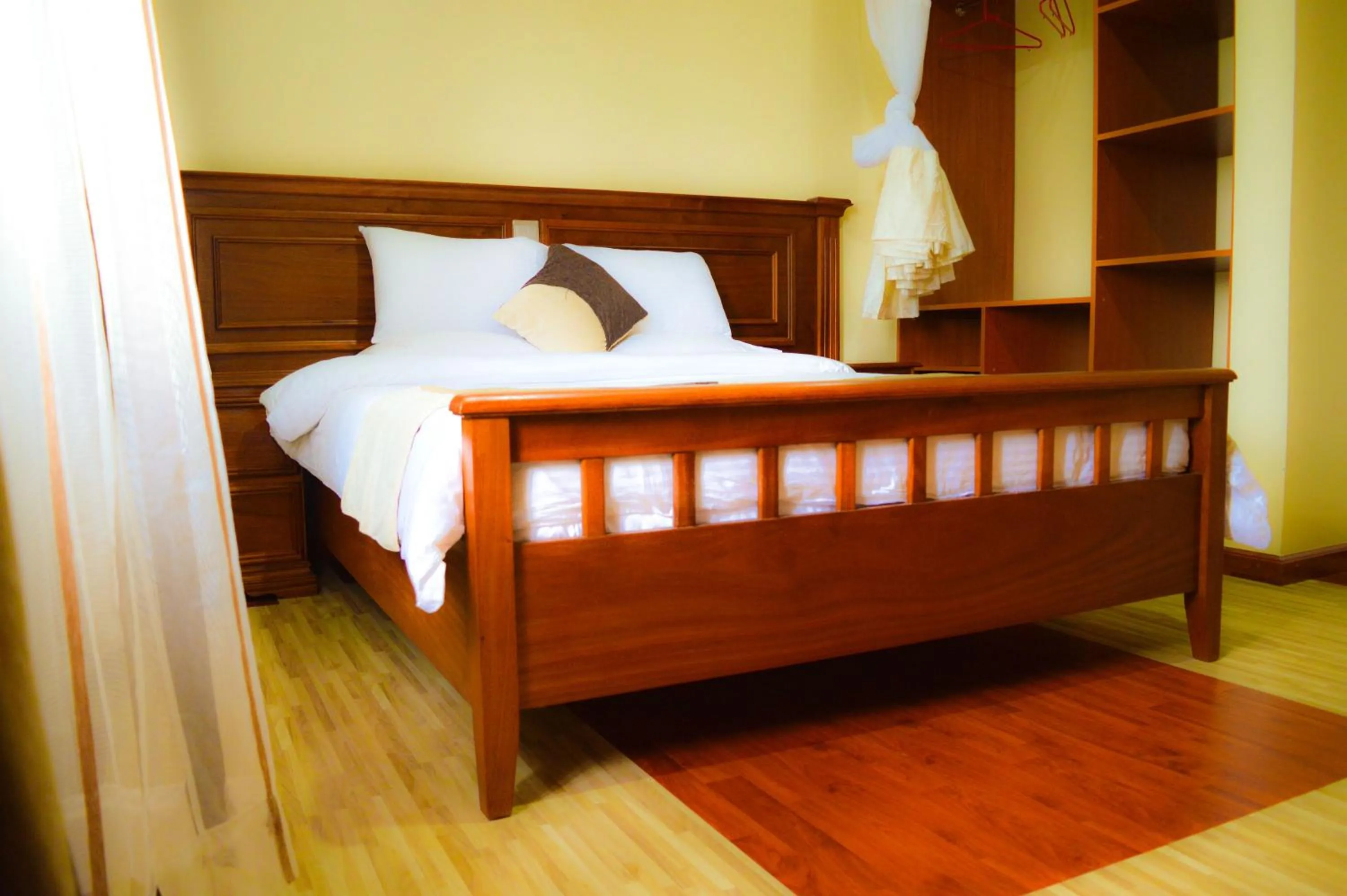 Bedroom, Bed in Red Ruby Hotel