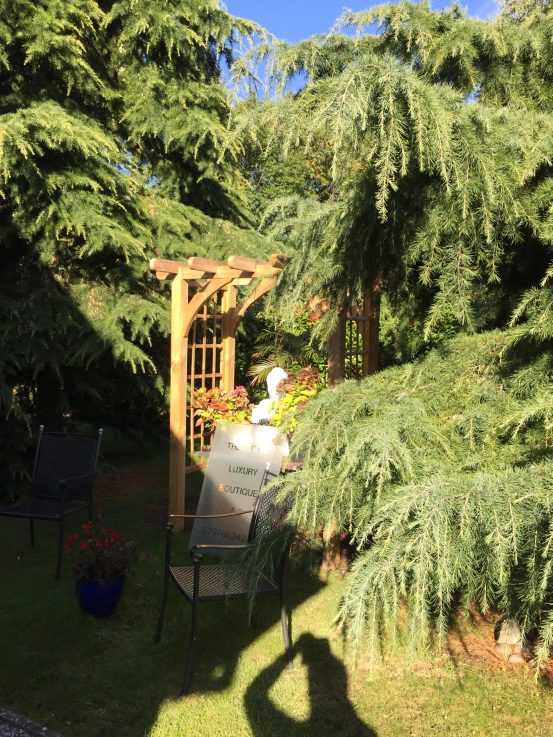 Patio in The Lodge at Ruddington