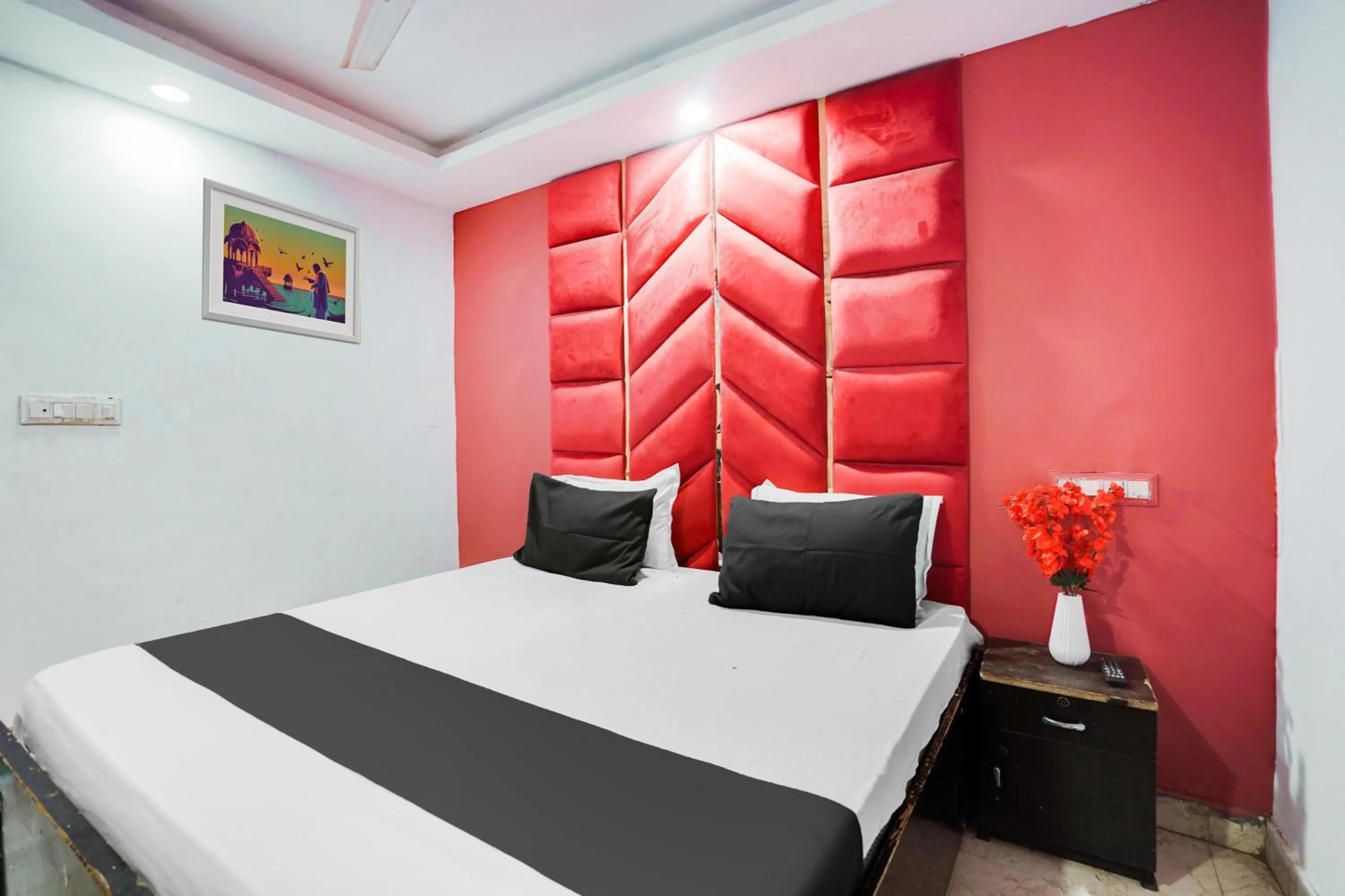 Bedroom in Hotel O PP RESIDENCY