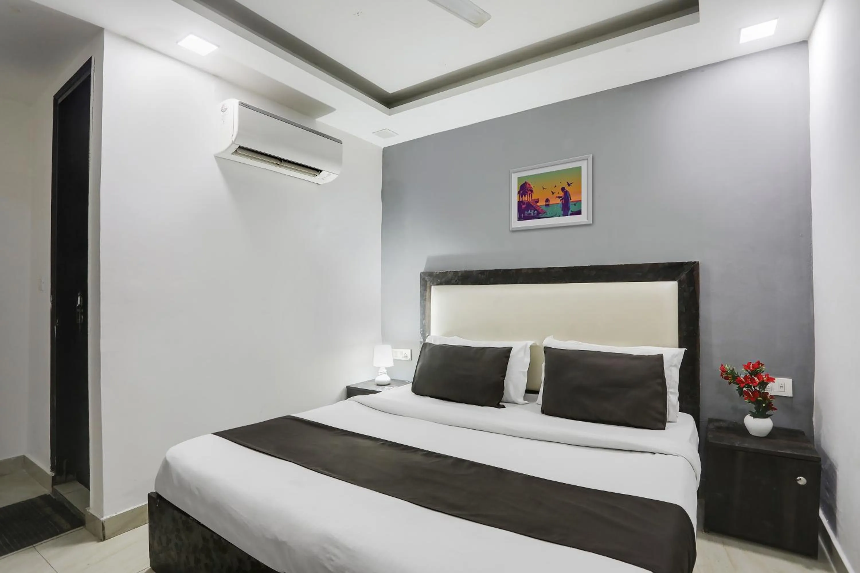 Bed in Super Hotel O Mannat Near Lotus Temple