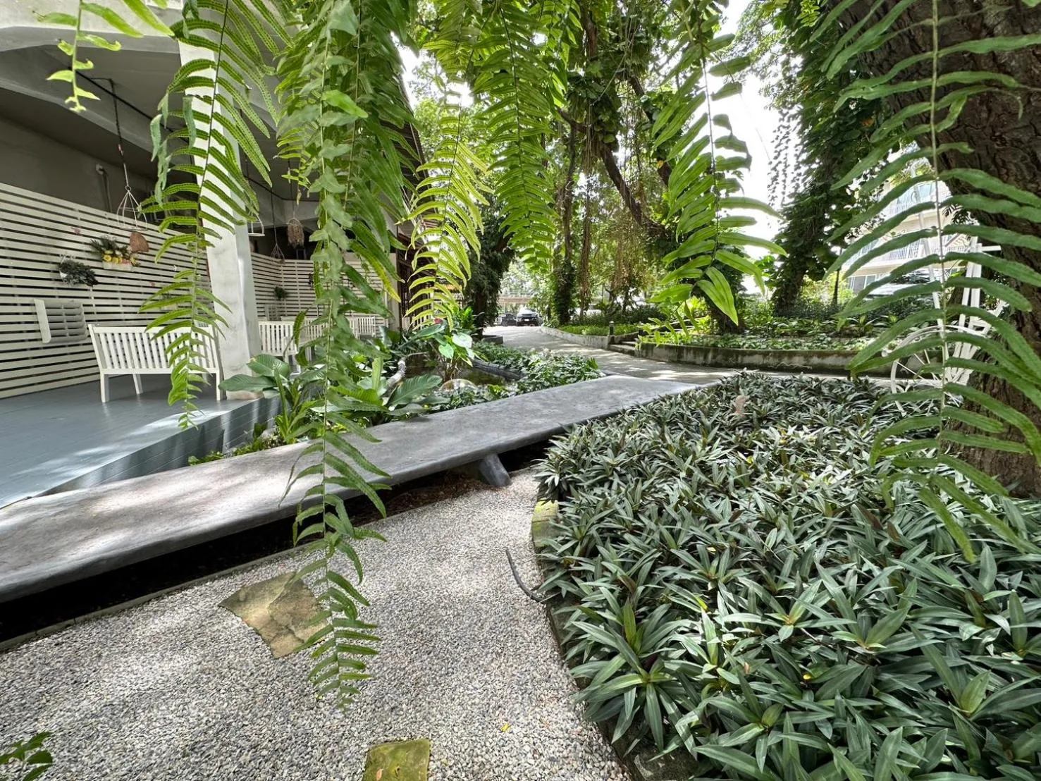 Garden view in Rattana View