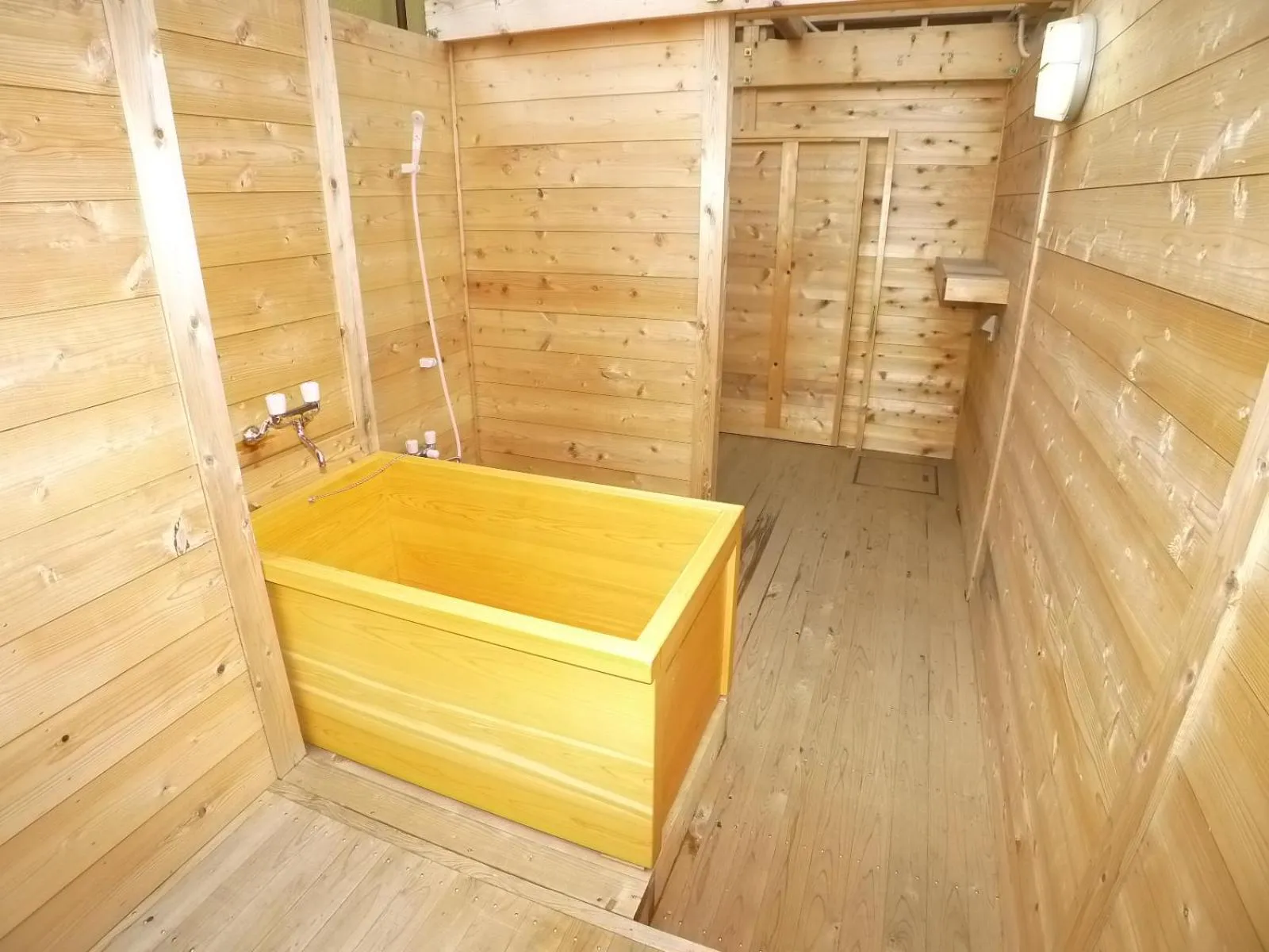 Open Air Bath in Hotel Shin Makomo