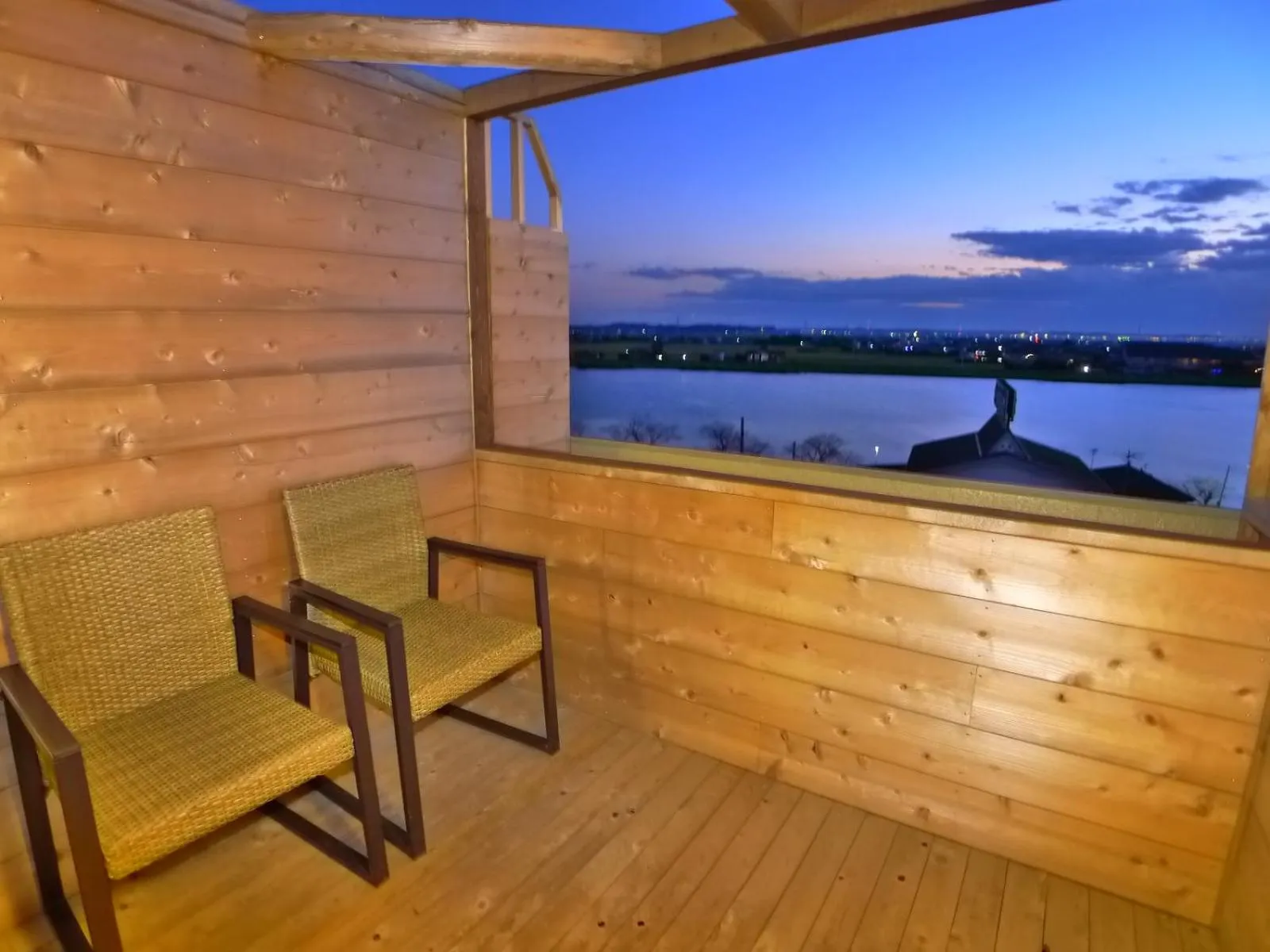 Hot Tub in Hotel Shin Makomo