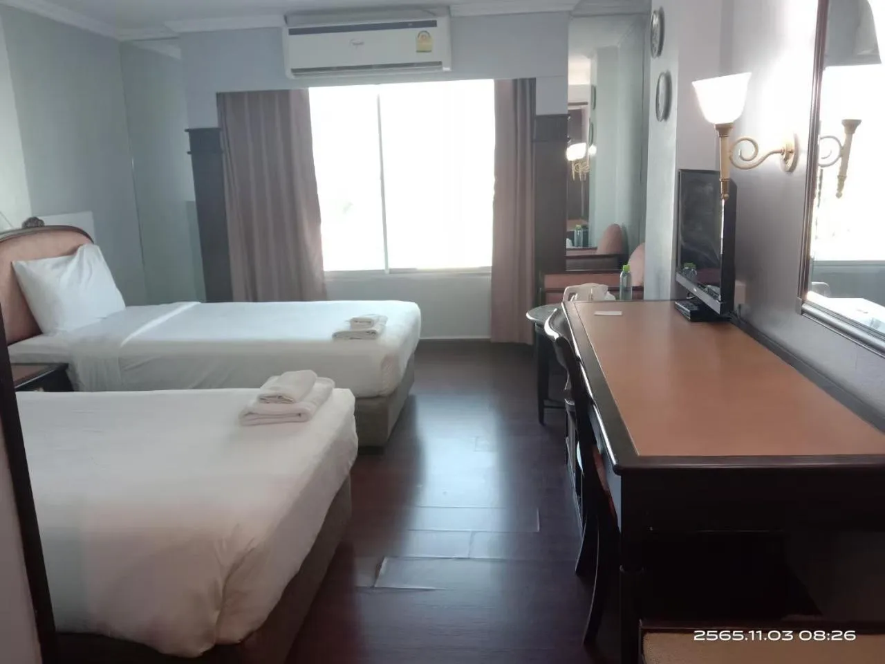 Bed in Mayflower Grande Hotel Phitsanulok