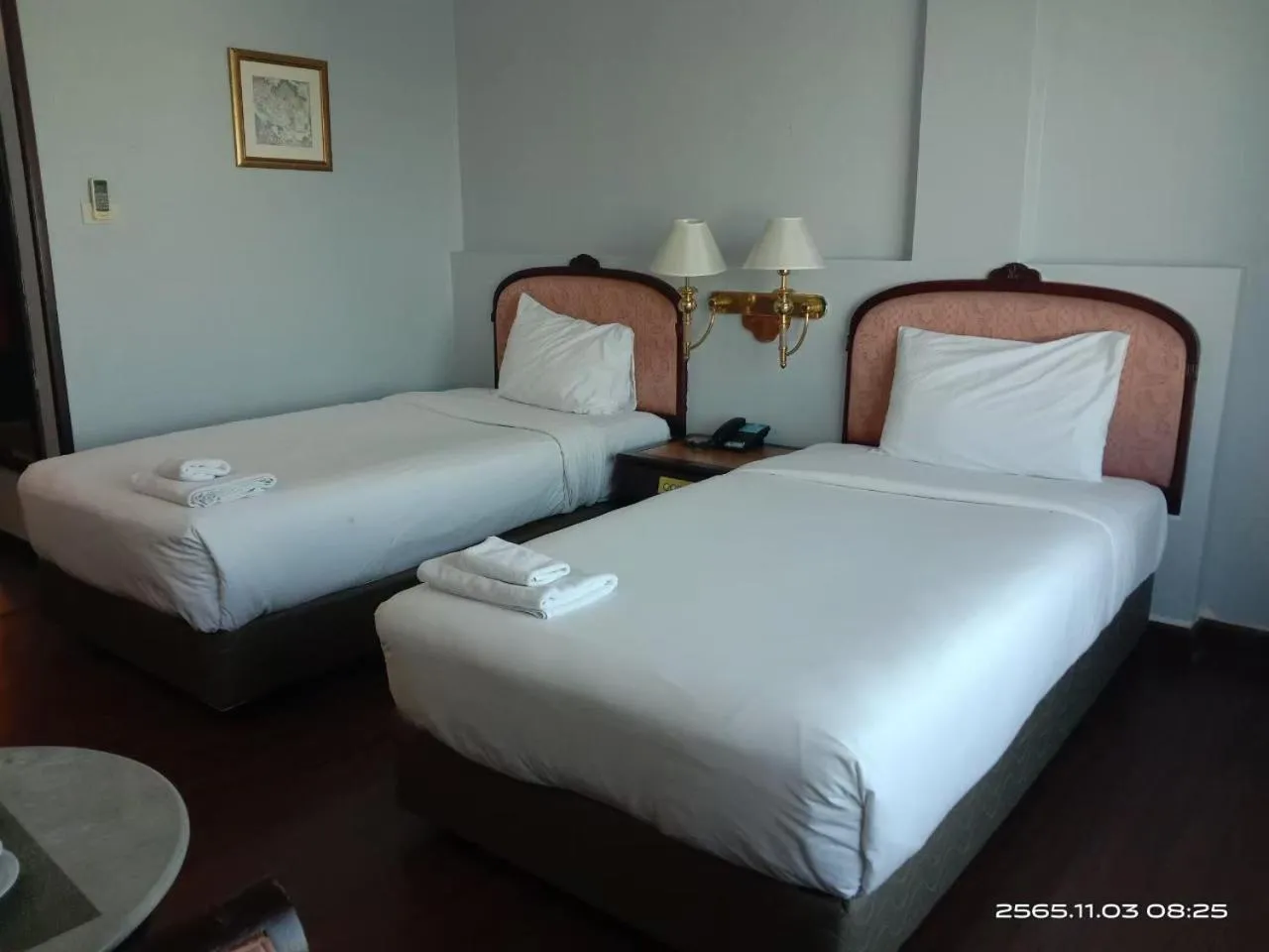 Bed in Mayflower Grande Hotel Phitsanulok