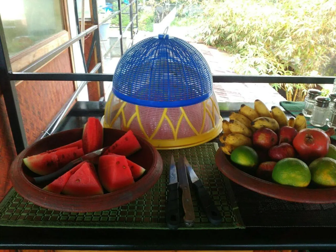 Asian breakfast in 36 Palms Boutique Retreat