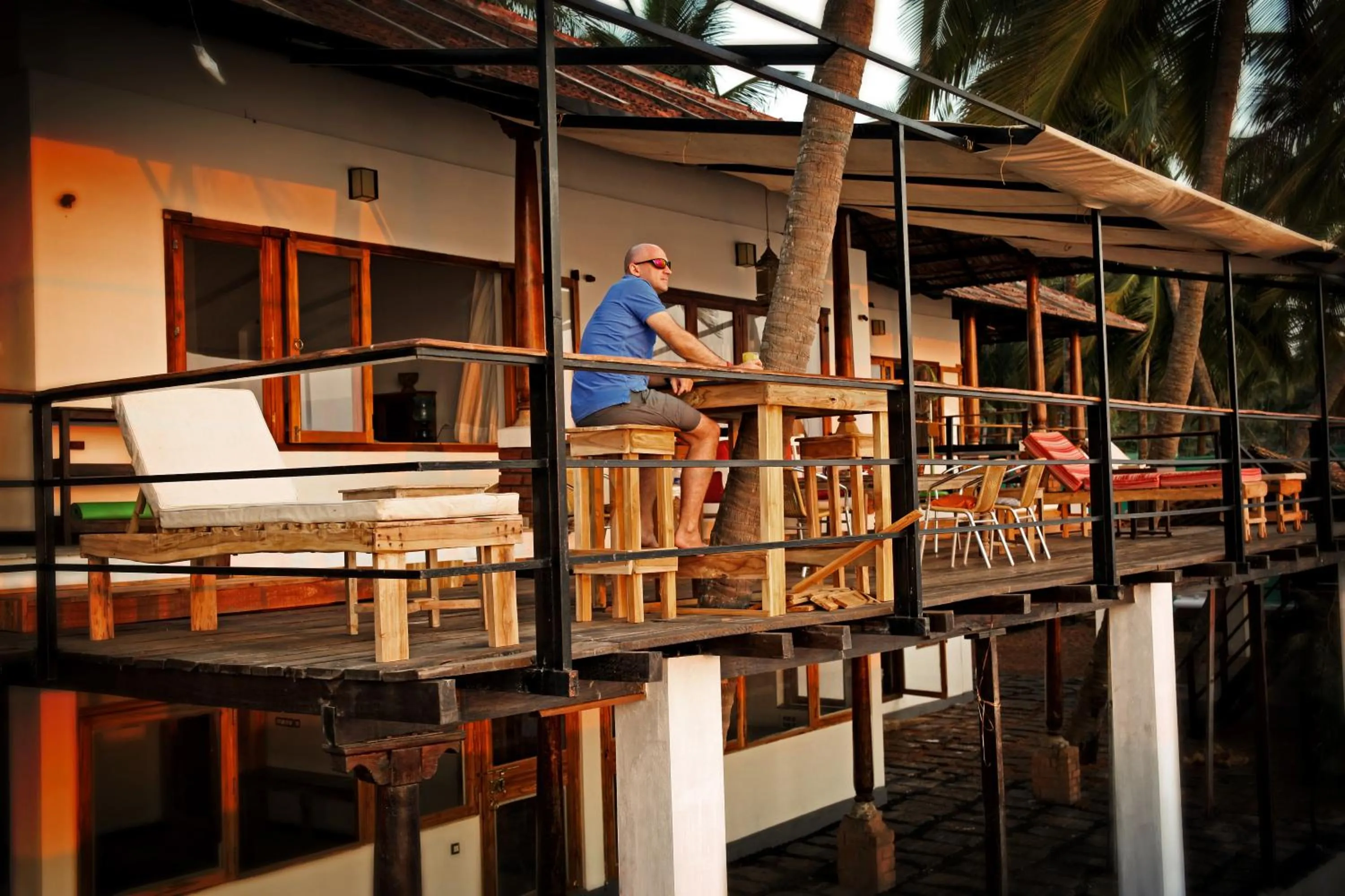 Balcony/Terrace in 36 Palms Boutique Retreat
