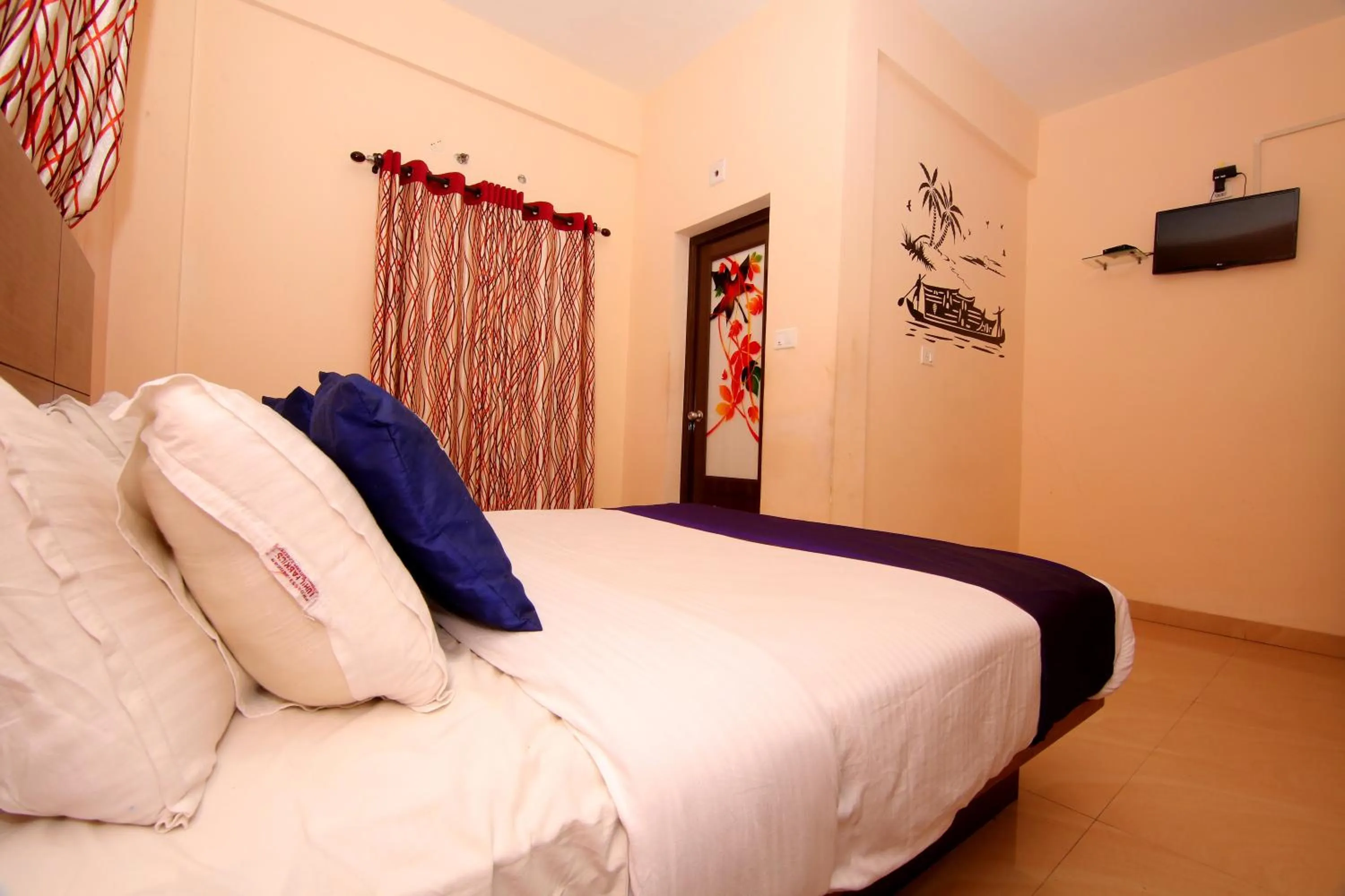 Bed in Pine Tree Munnar