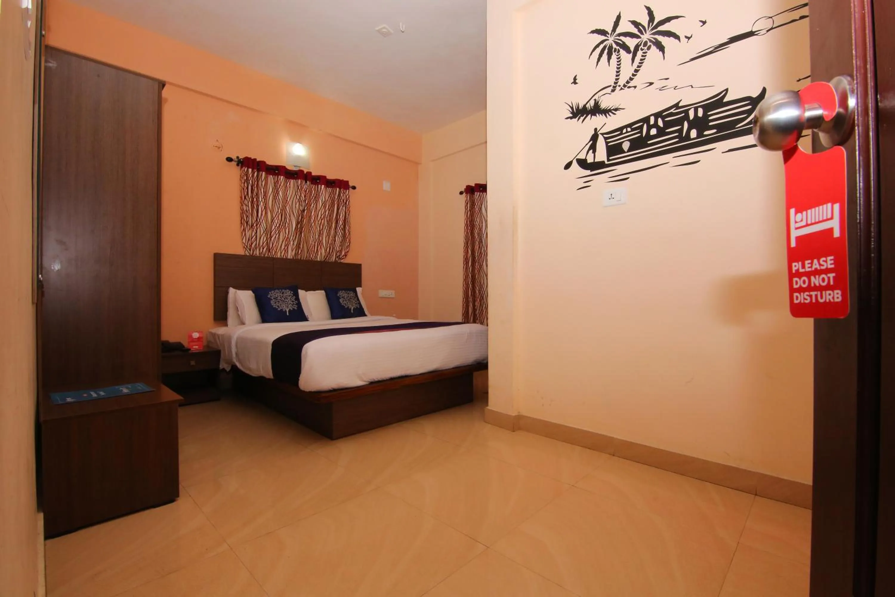 Bed in Pine Tree Munnar