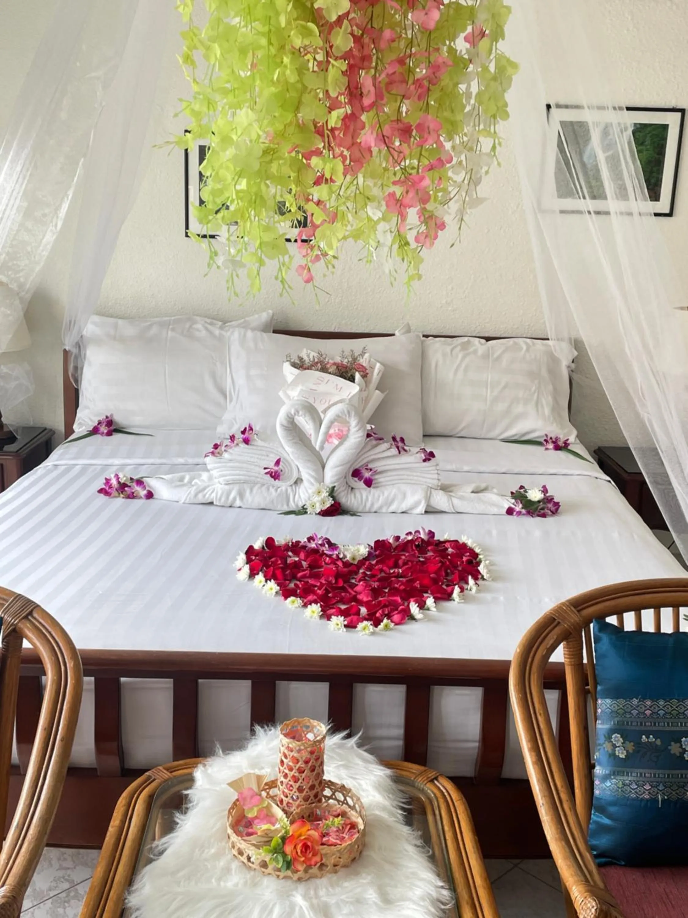 wedding, Bed in Orchid Residence