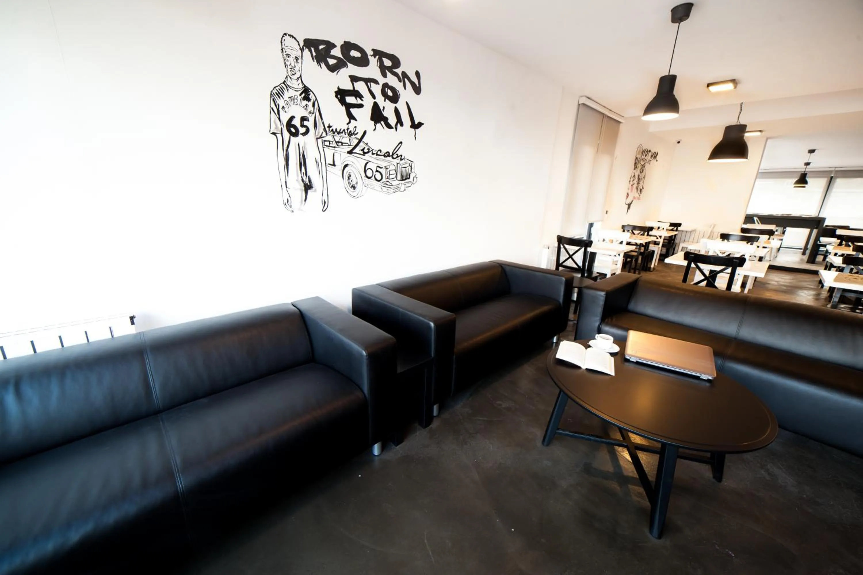 Restaurant/places to eat, Seating Area in Inn 65 Budget