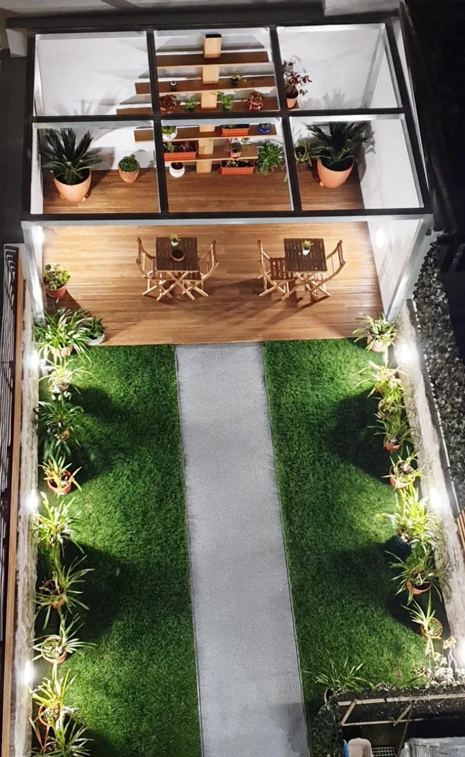 Garden view in Lusitana Hotel