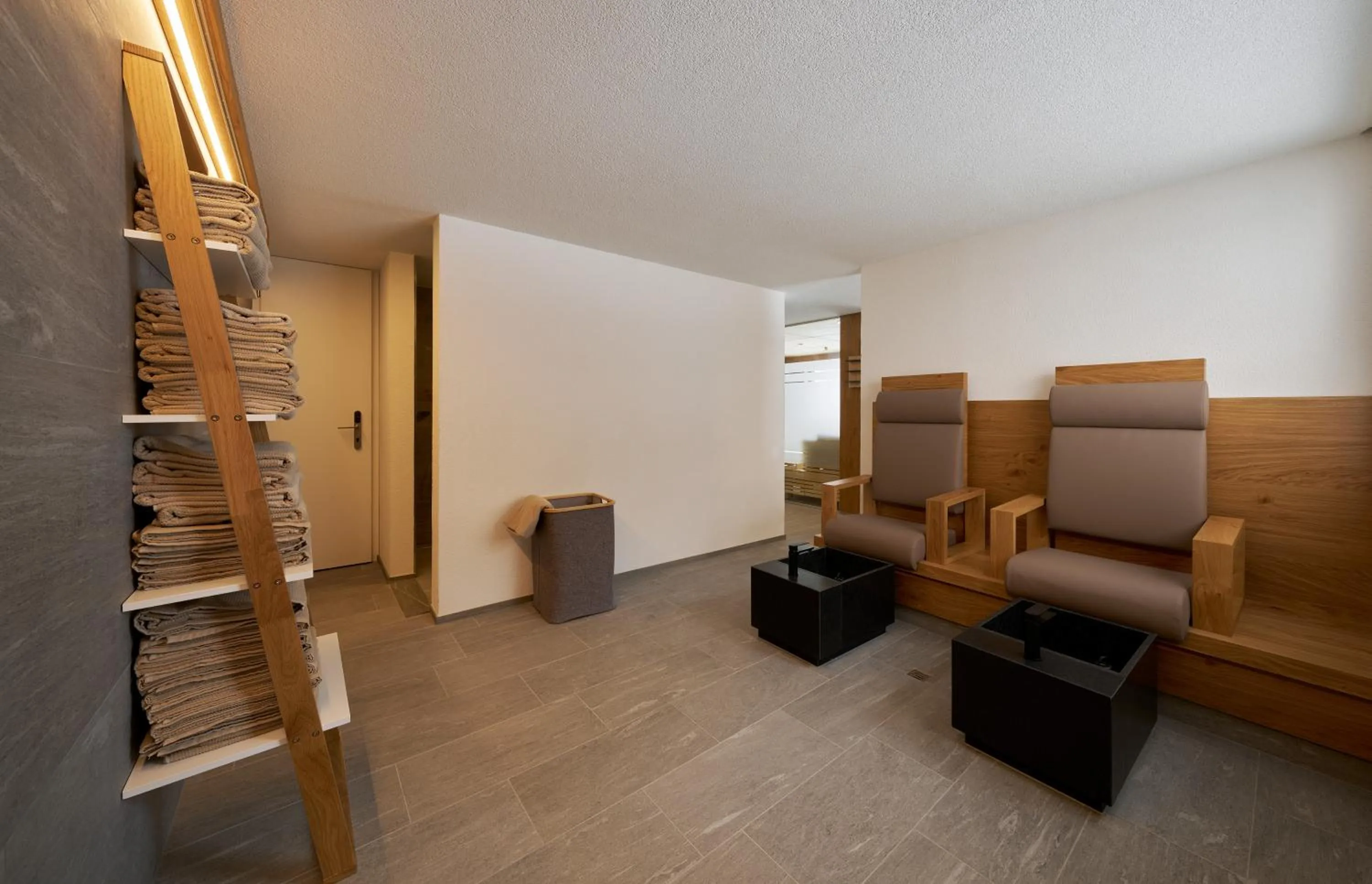 Sauna in Aparthotel Grischuna