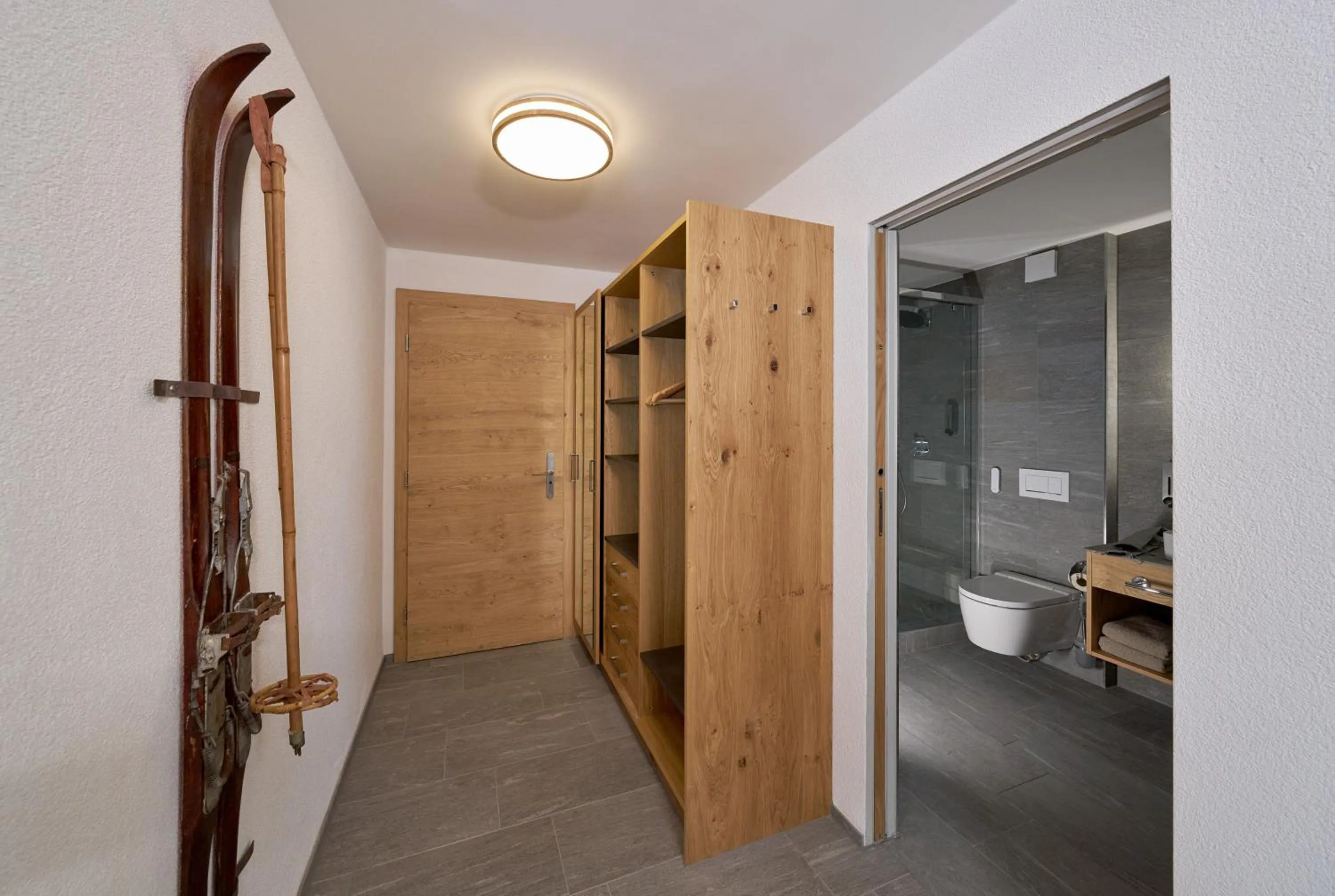 Shower in Aparthotel Grischuna