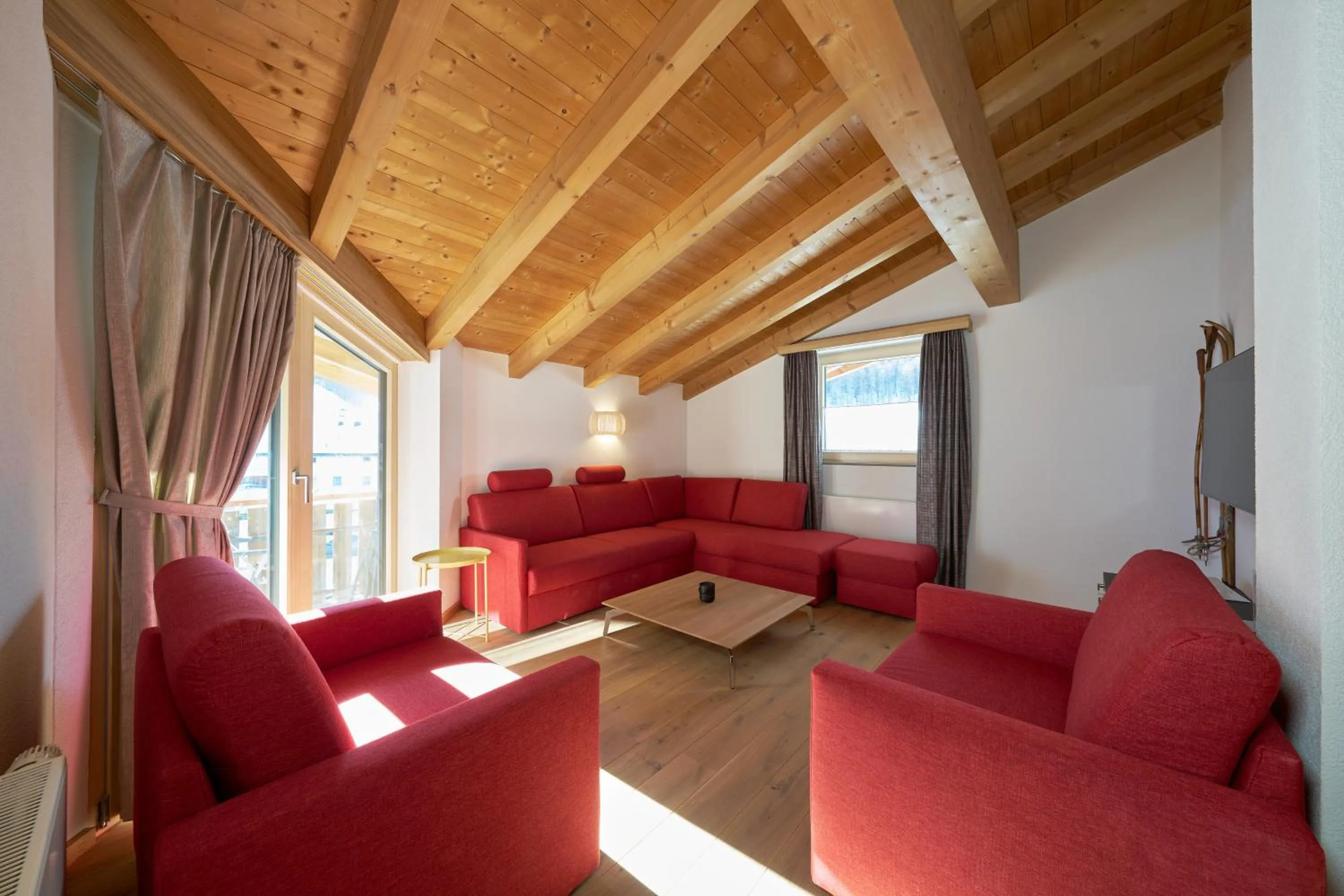 Living room in Aparthotel Grischuna