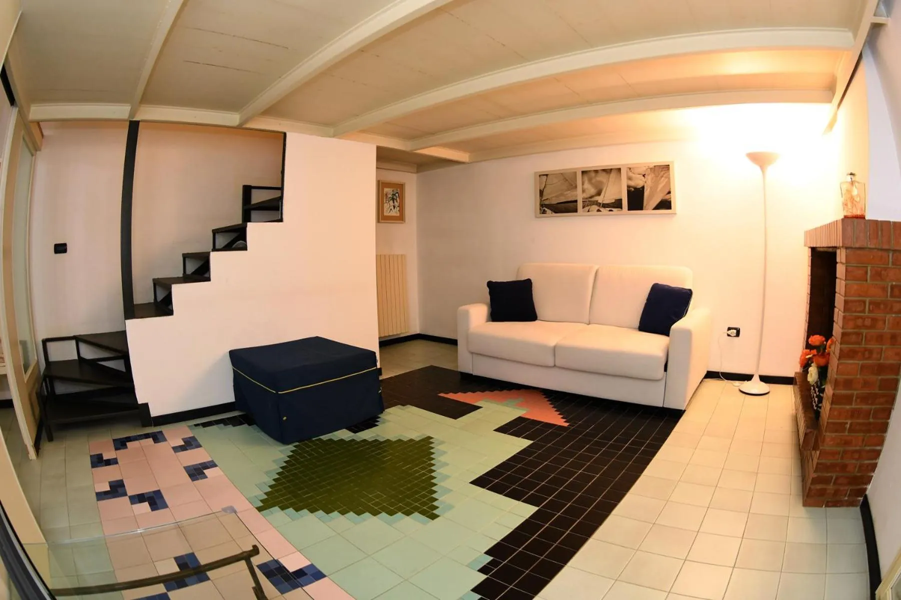 Living room in Il Frantoio 1937