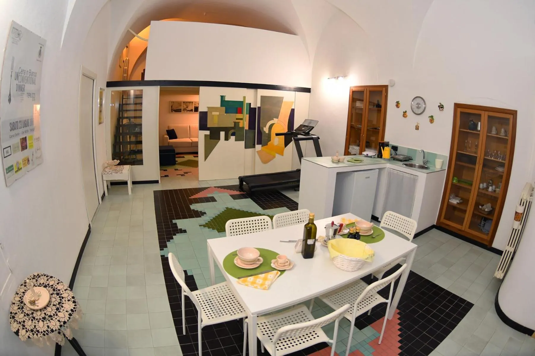 Living room in Il Frantoio 1937