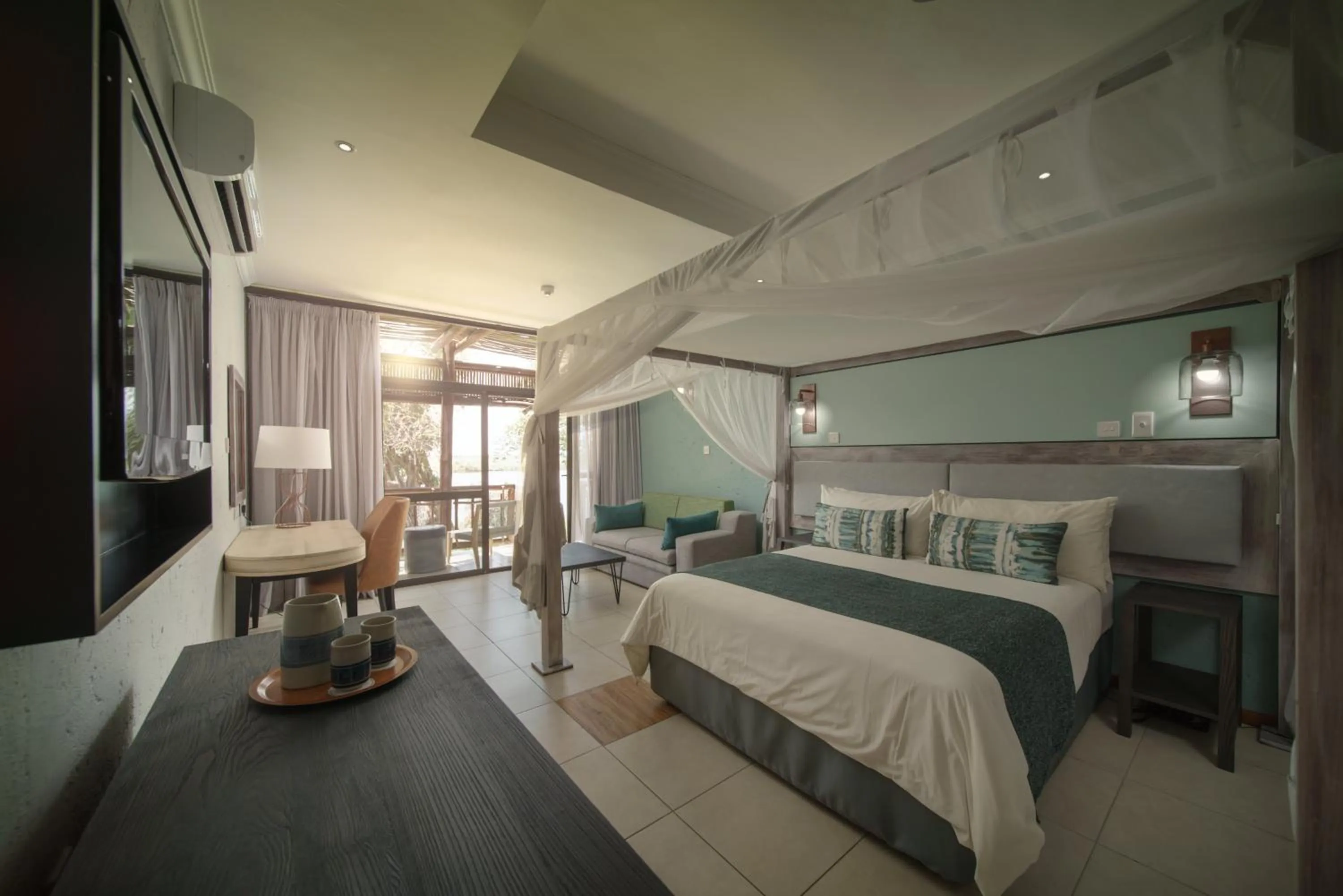 Bed in Cresta Mowana Safari Resort & Spa