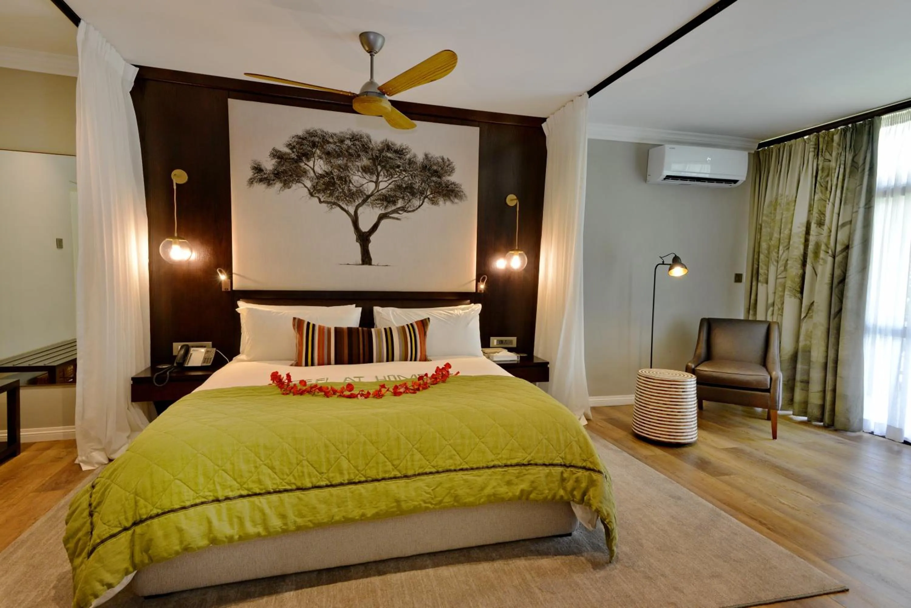 Bed in Cresta Mowana Safari Resort & Spa