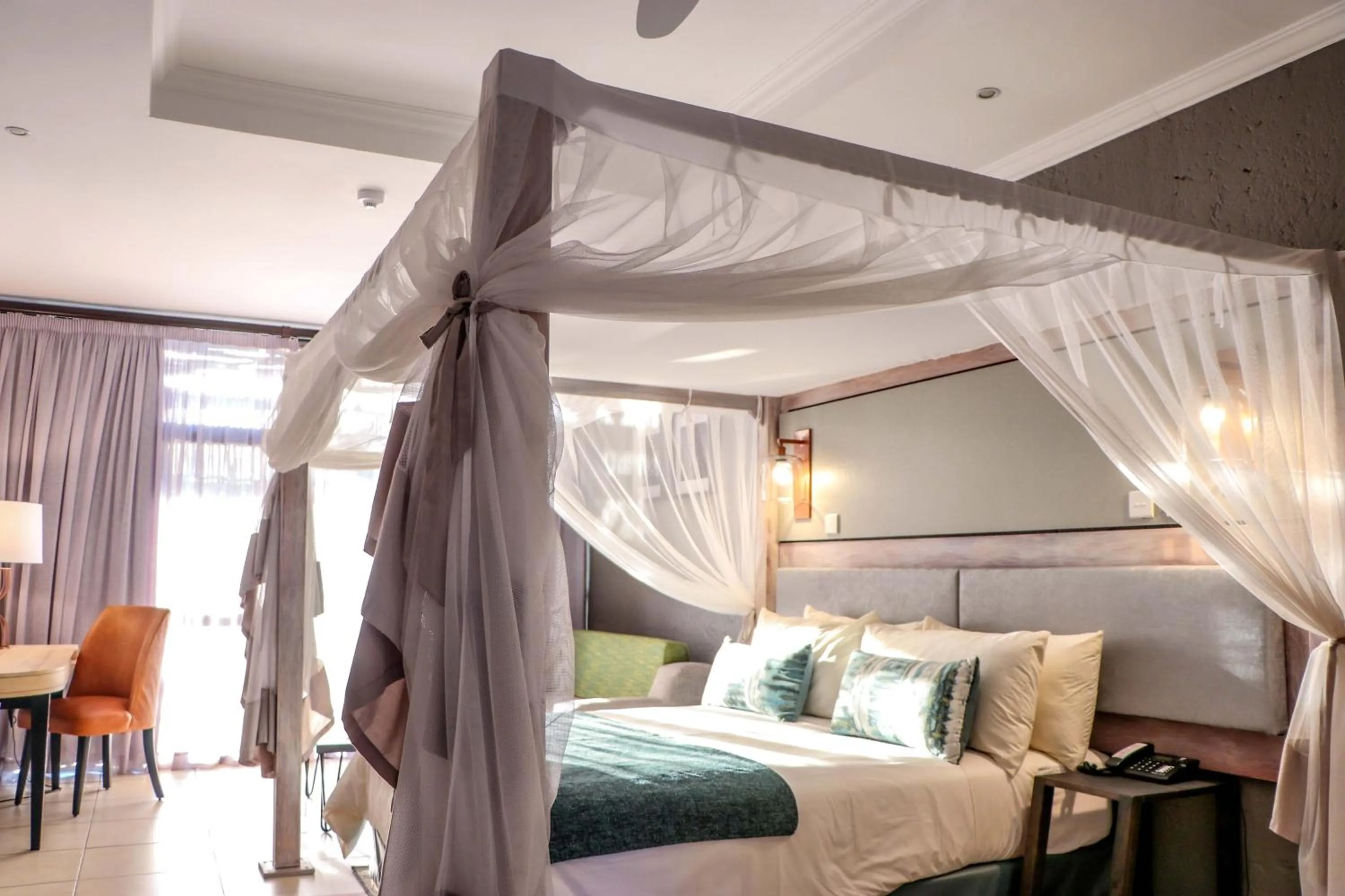 Bed in Cresta Mowana Safari Resort & Spa