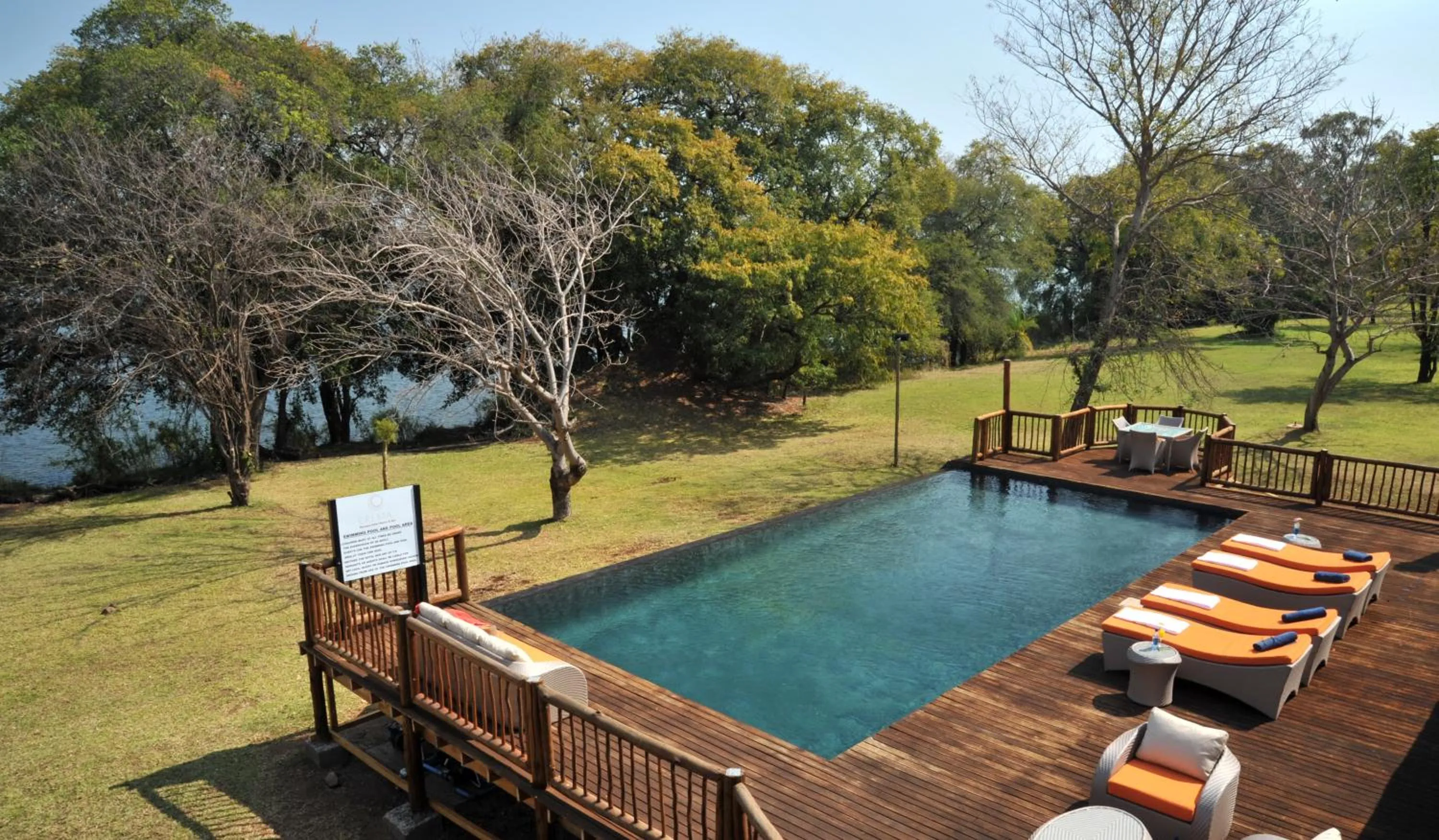 Patio in Cresta Mowana Safari Resort & Spa