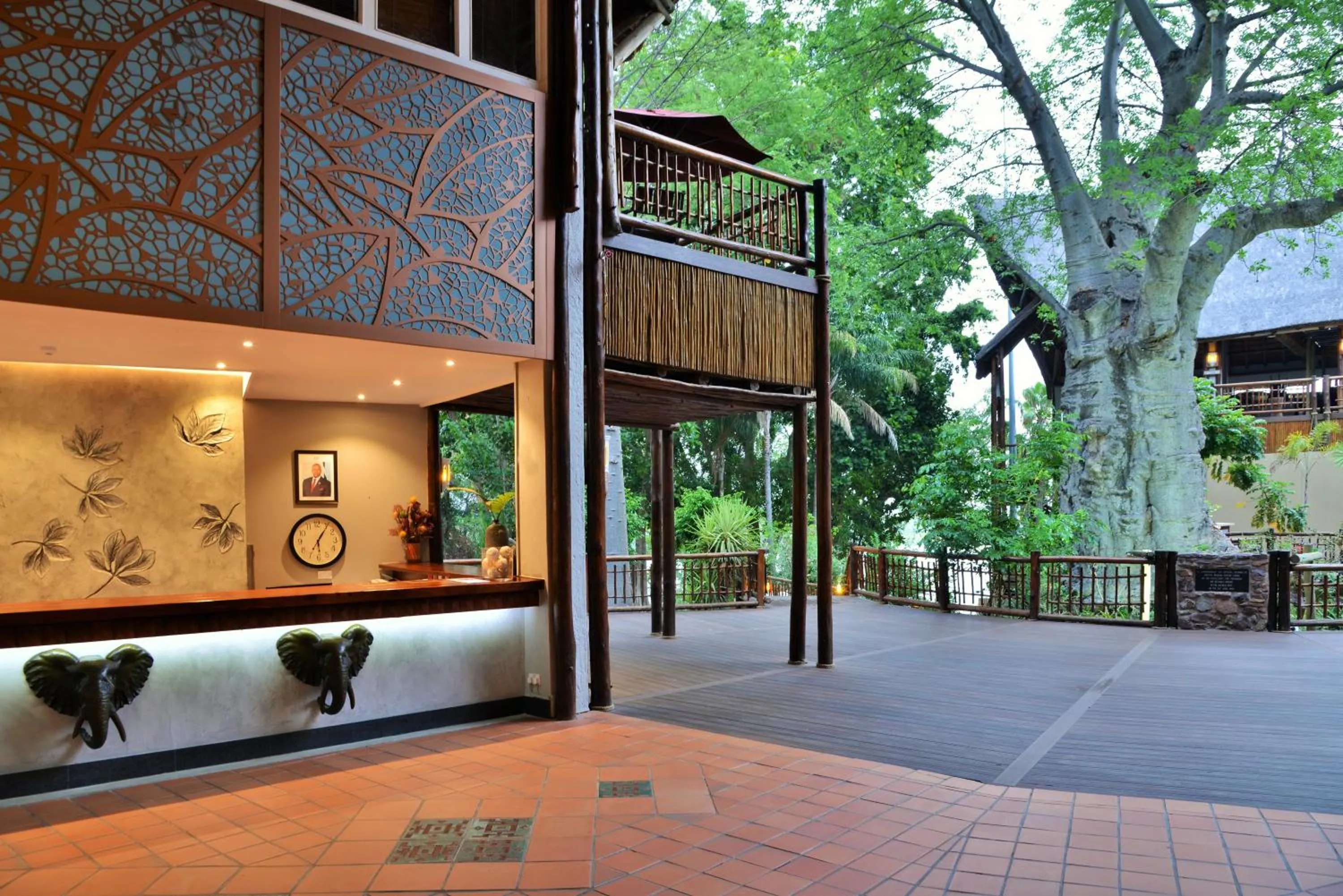 Lobby or reception in Cresta Mowana Safari Resort & Spa