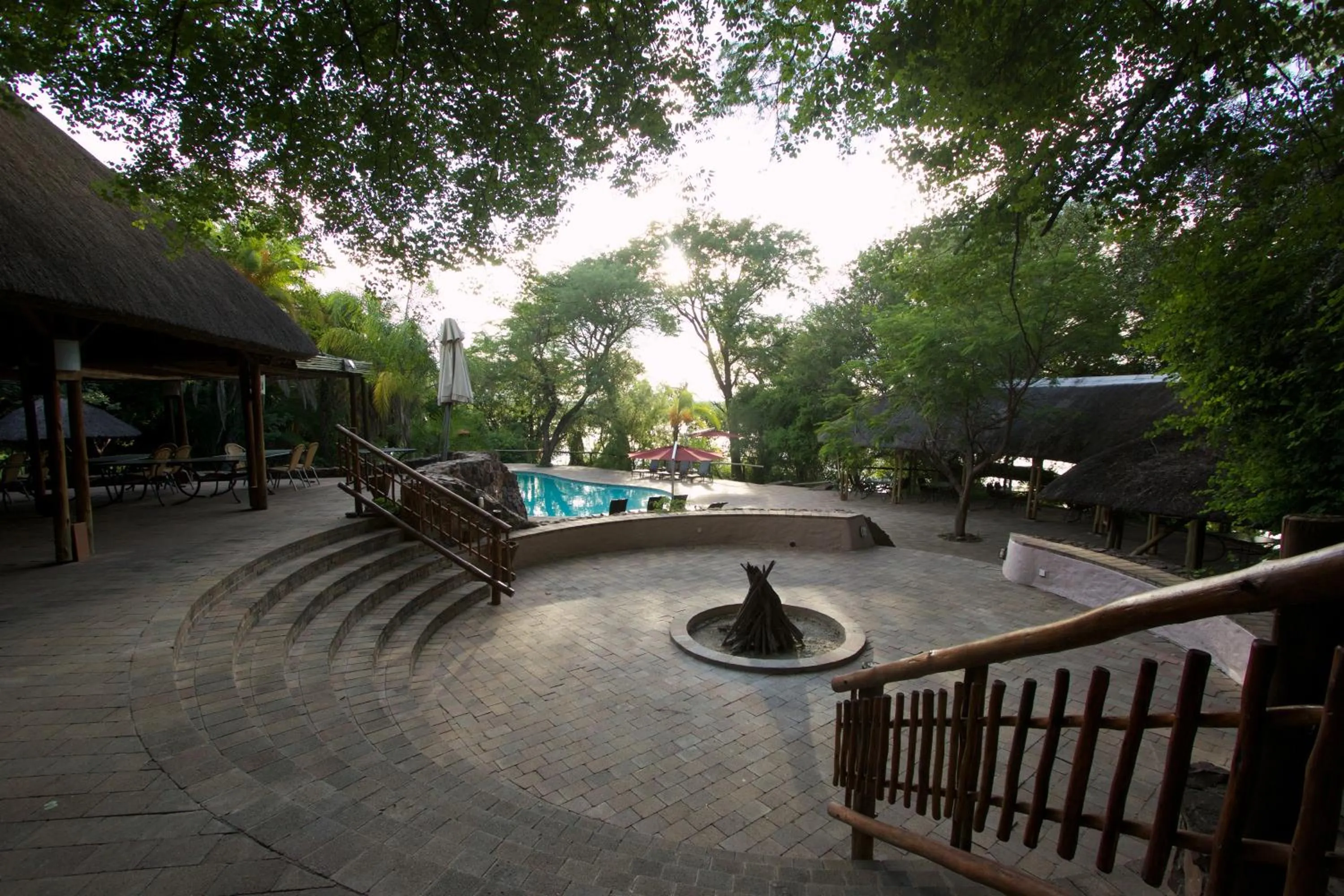 Patio in Cresta Mowana Safari Resort & Spa