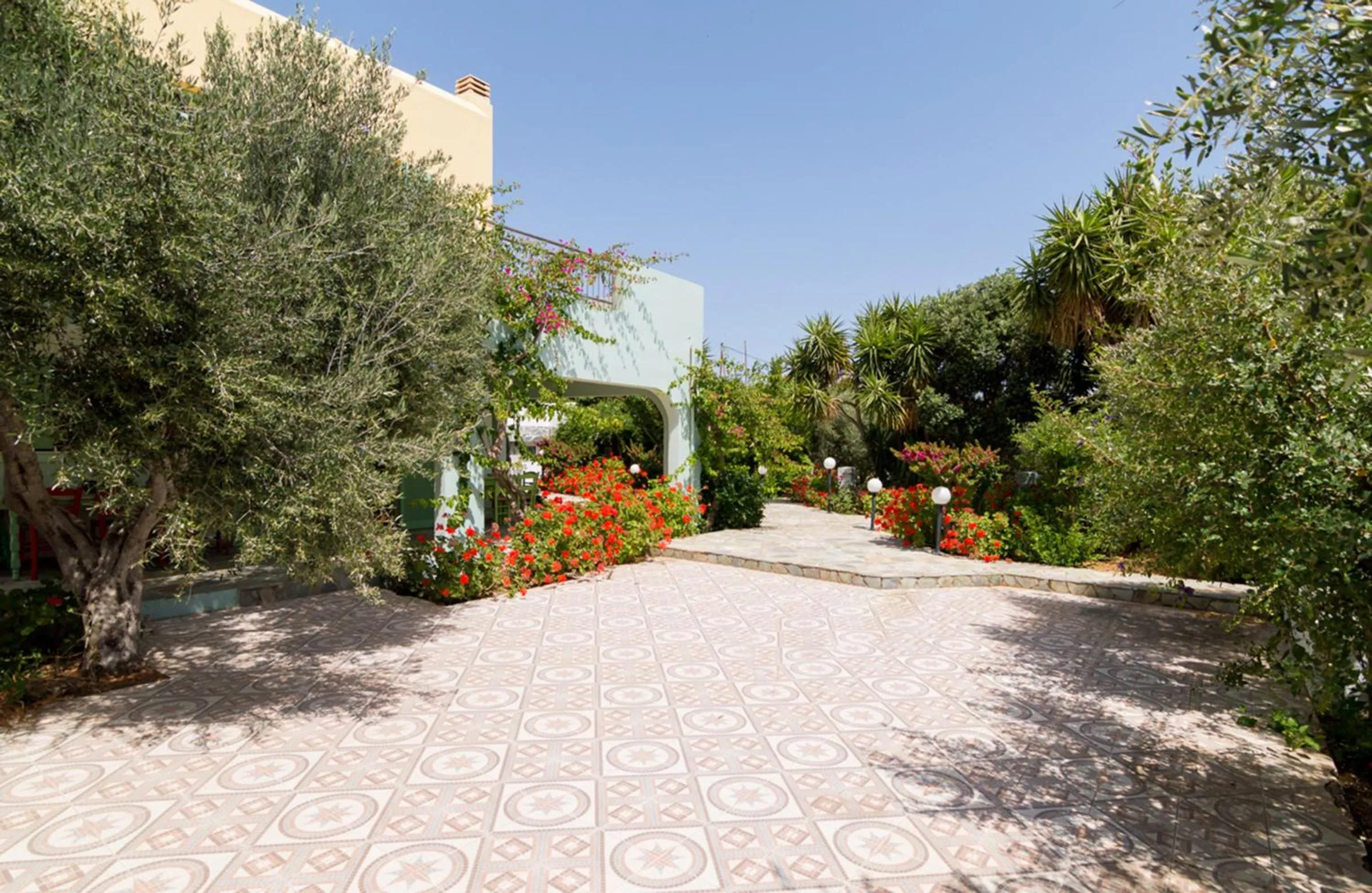 Garden in Athena Villas Olive Grove & Estate