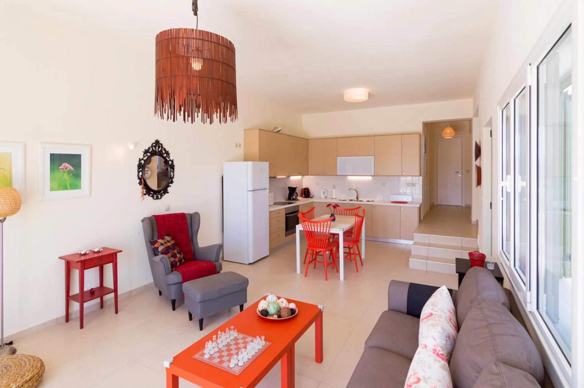 Kitchen or kitchenette in Athena Villas Olive Grove & Estate