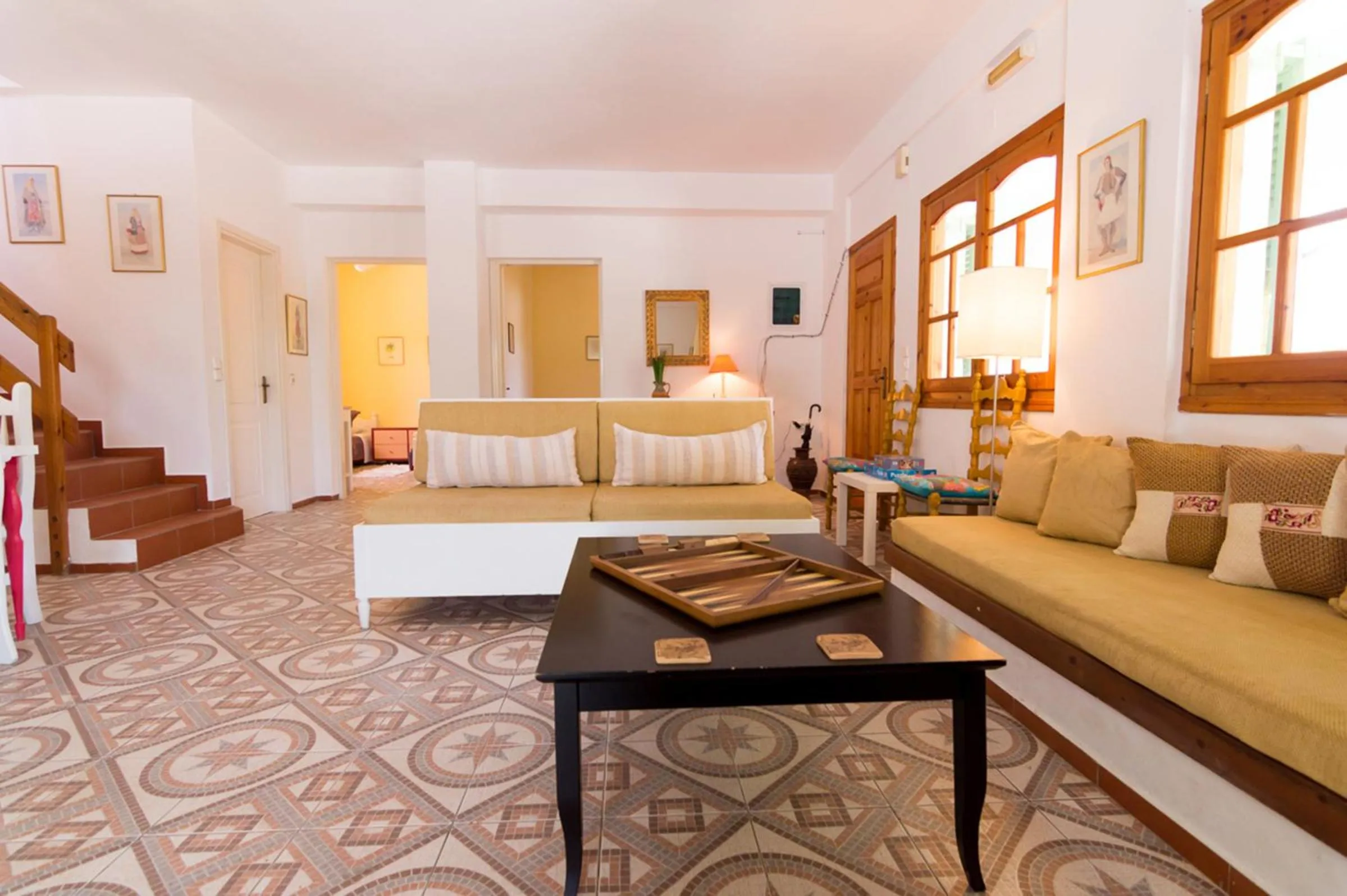 Living room in Athena Villas Olive Grove & Estate