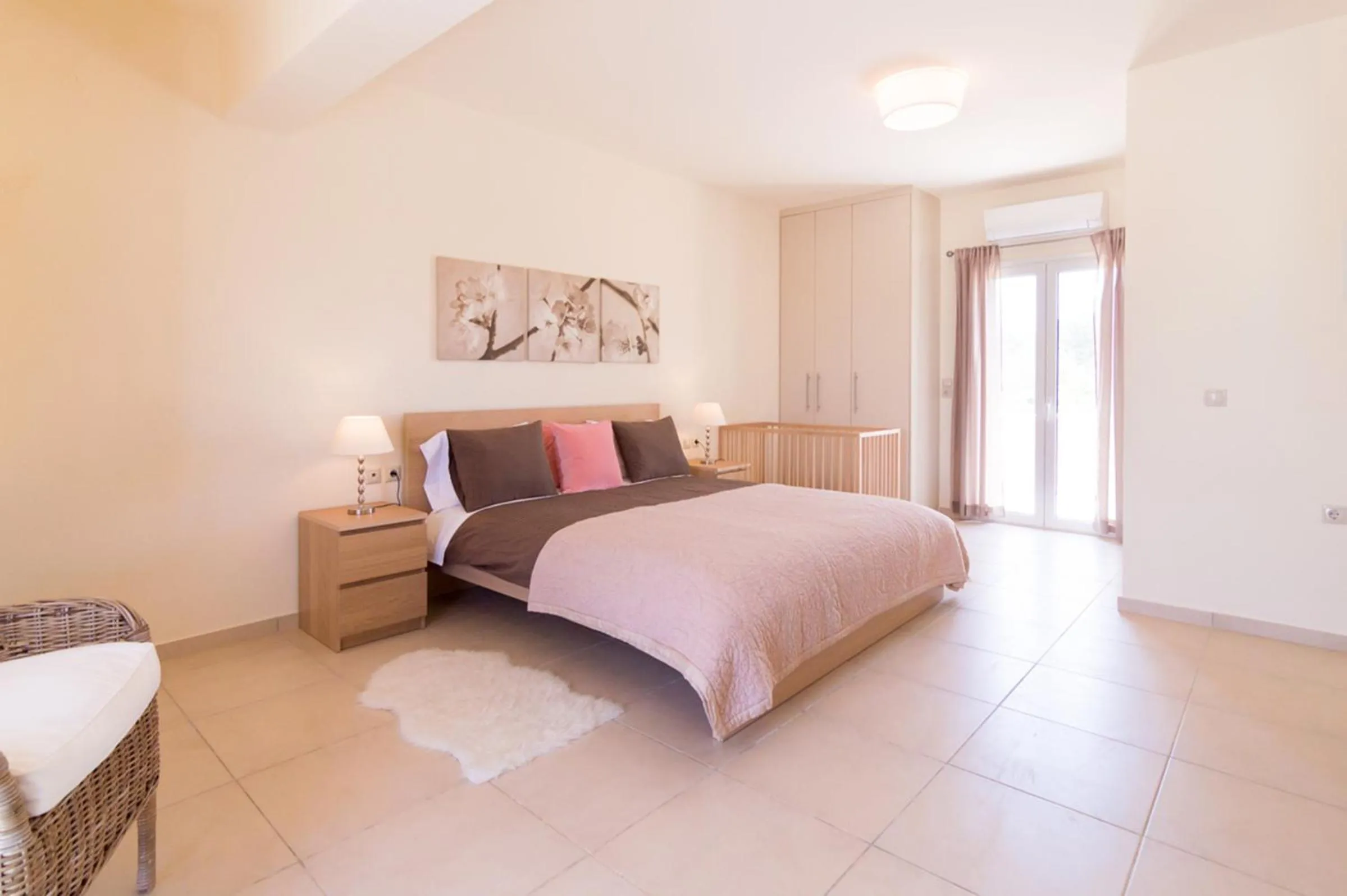 Bedroom, Bed in Athena Villas Olive Grove & Estate