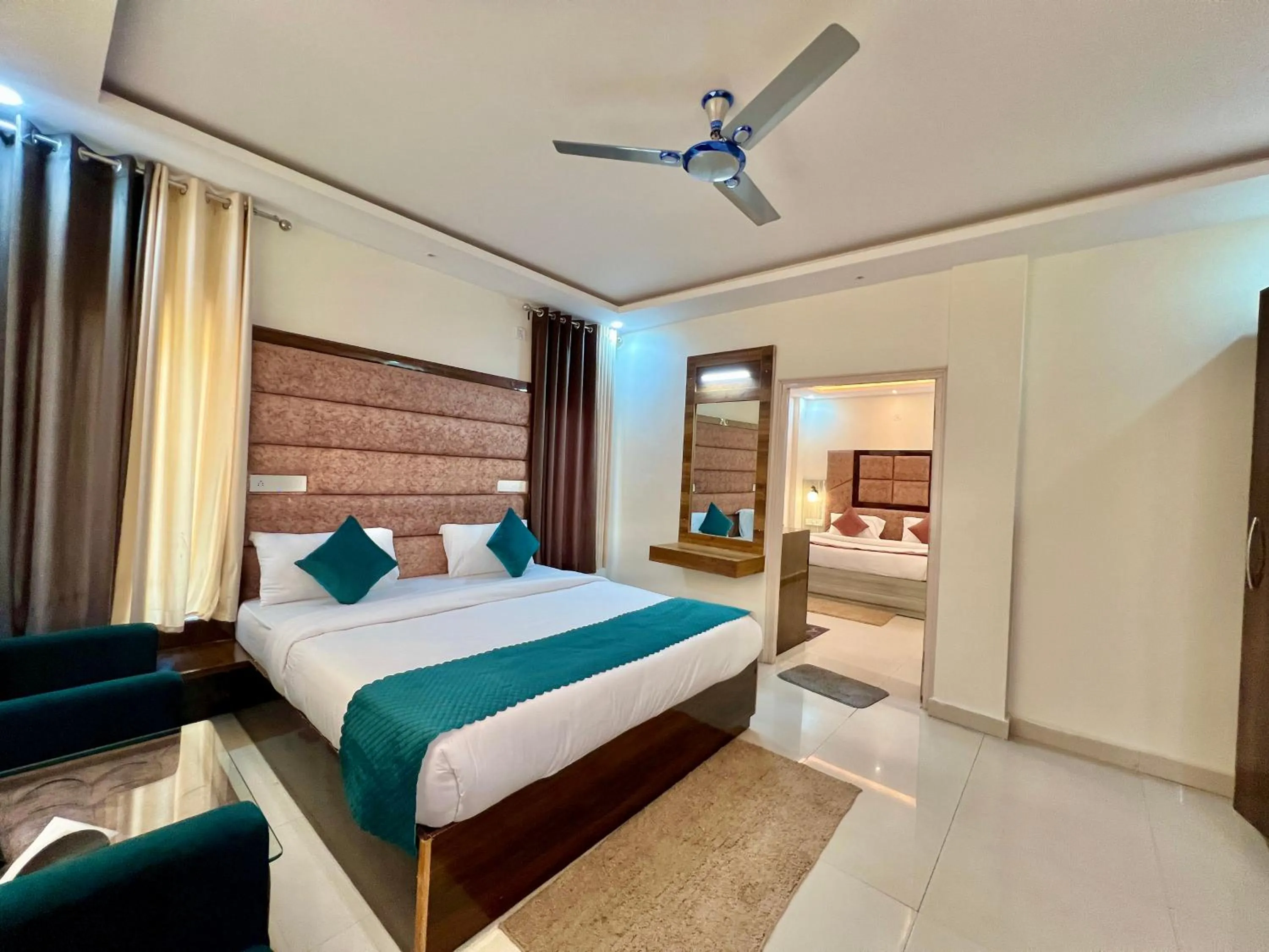 Bed in The White Rain Hotel