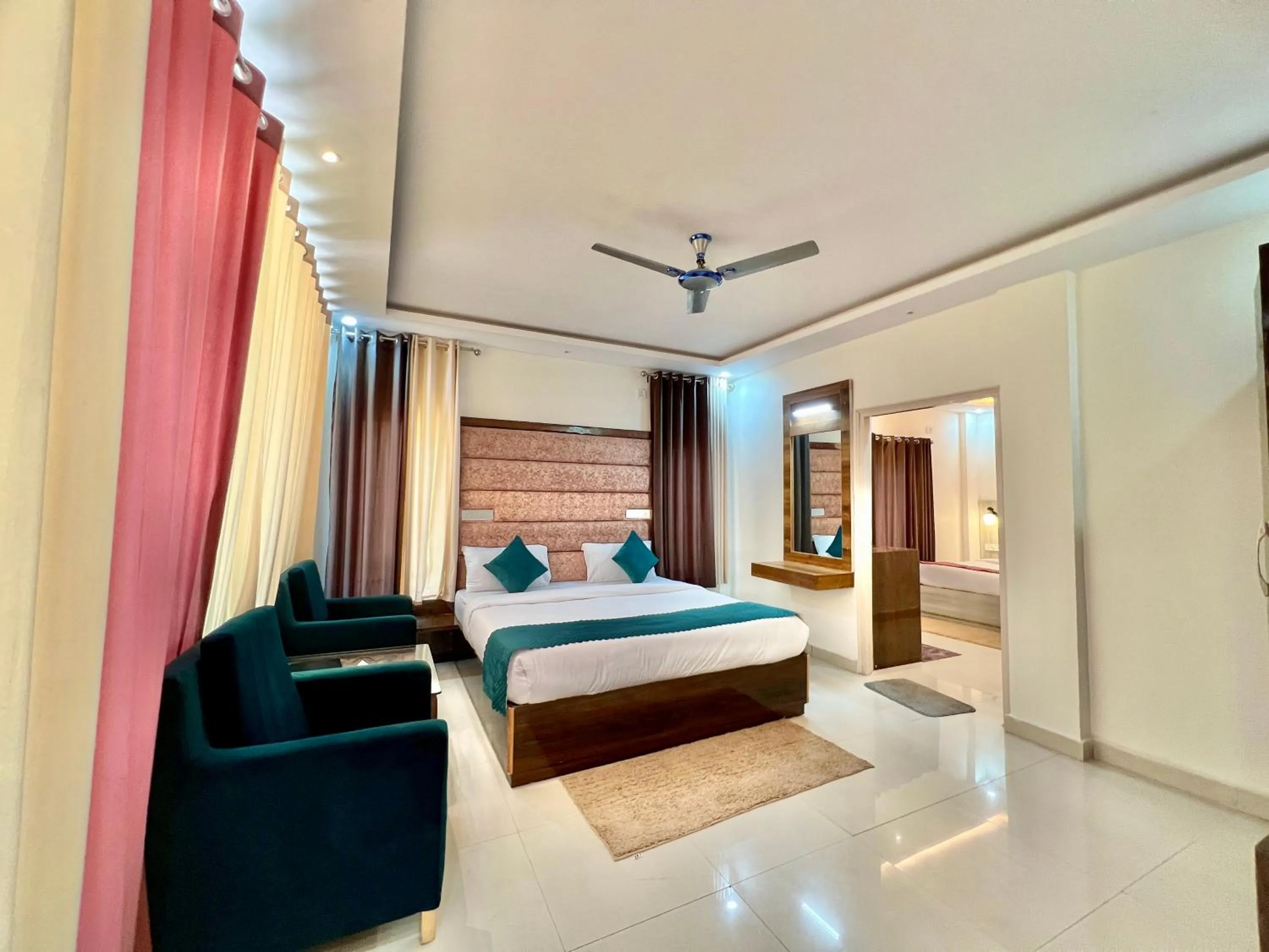 Bed in The White Rain Hotel
