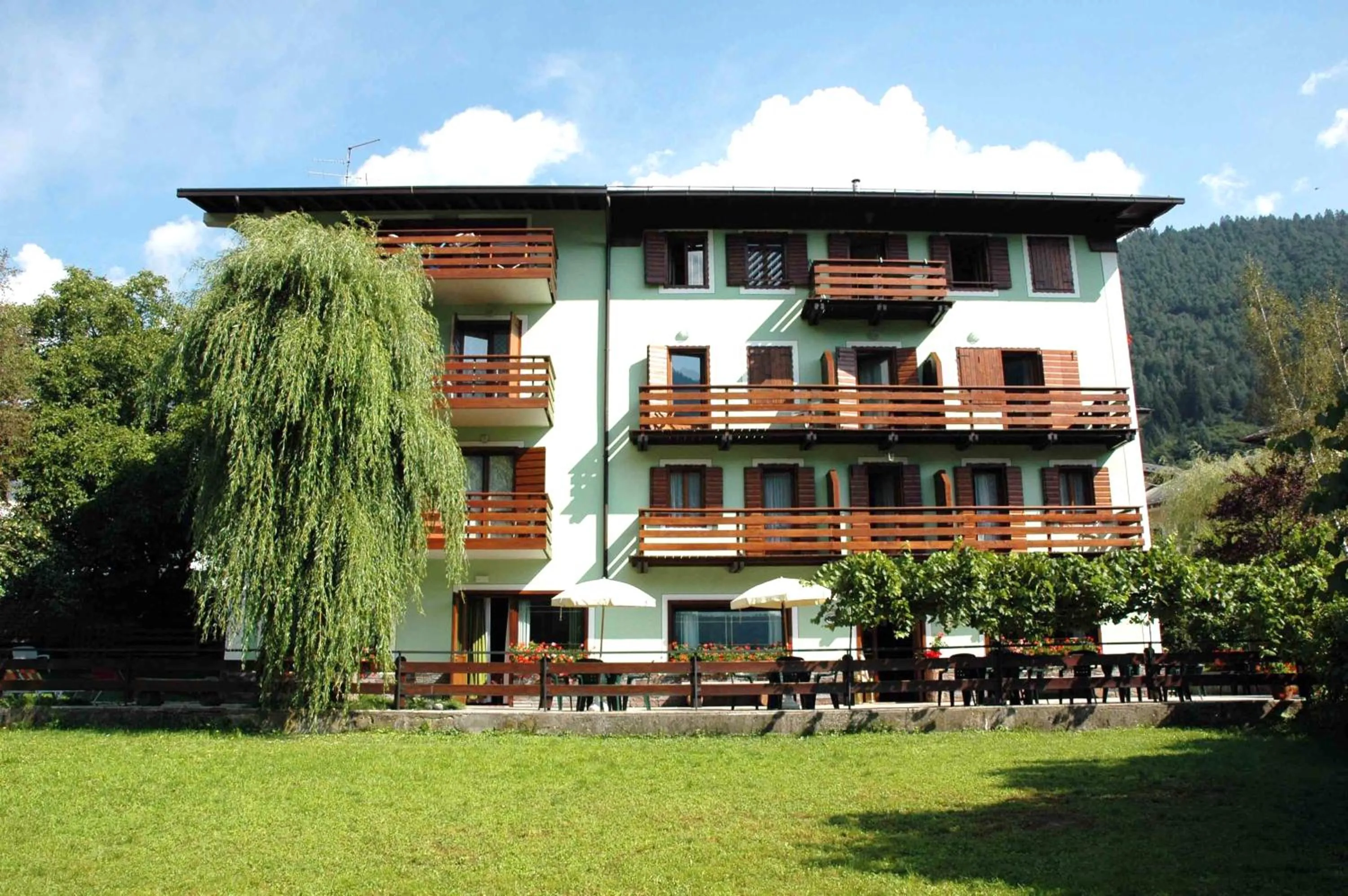 Property building in Hotel Diana