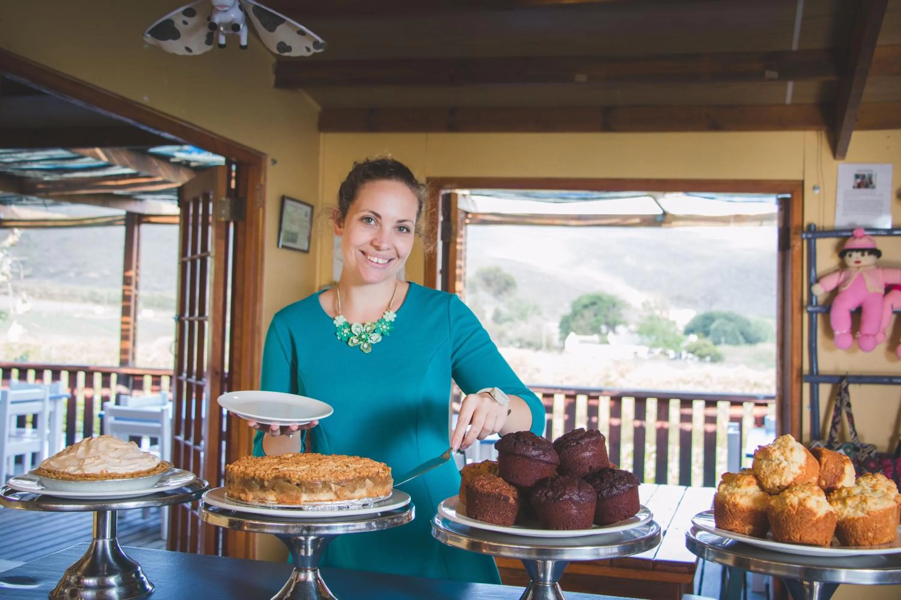 Staff in Blue Cow Barn - Boutique Farm