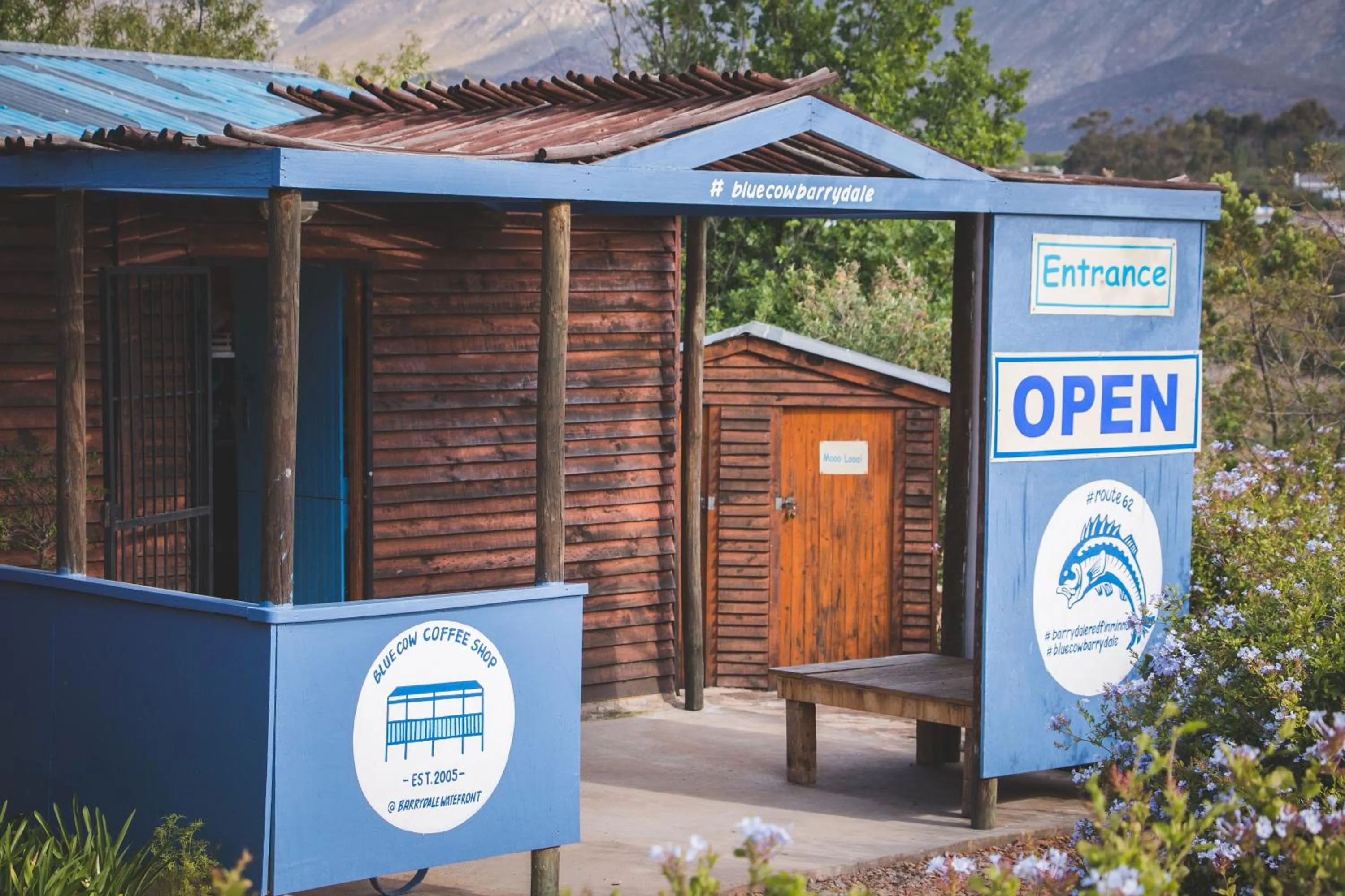 Facade/entrance in Blue Cow Barn - Boutique Farm
