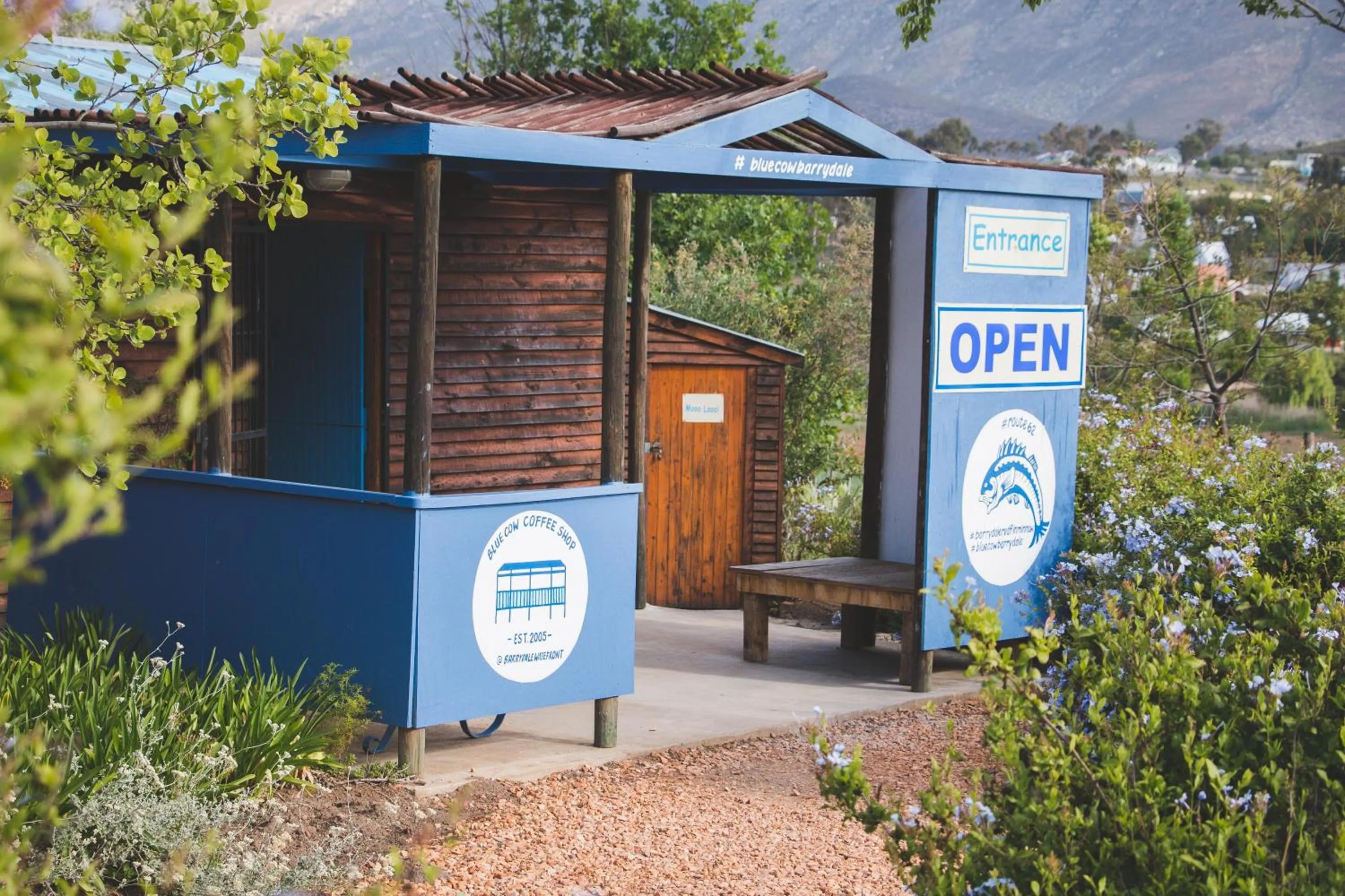 Facade/entrance in Blue Cow Barn - Boutique Farm