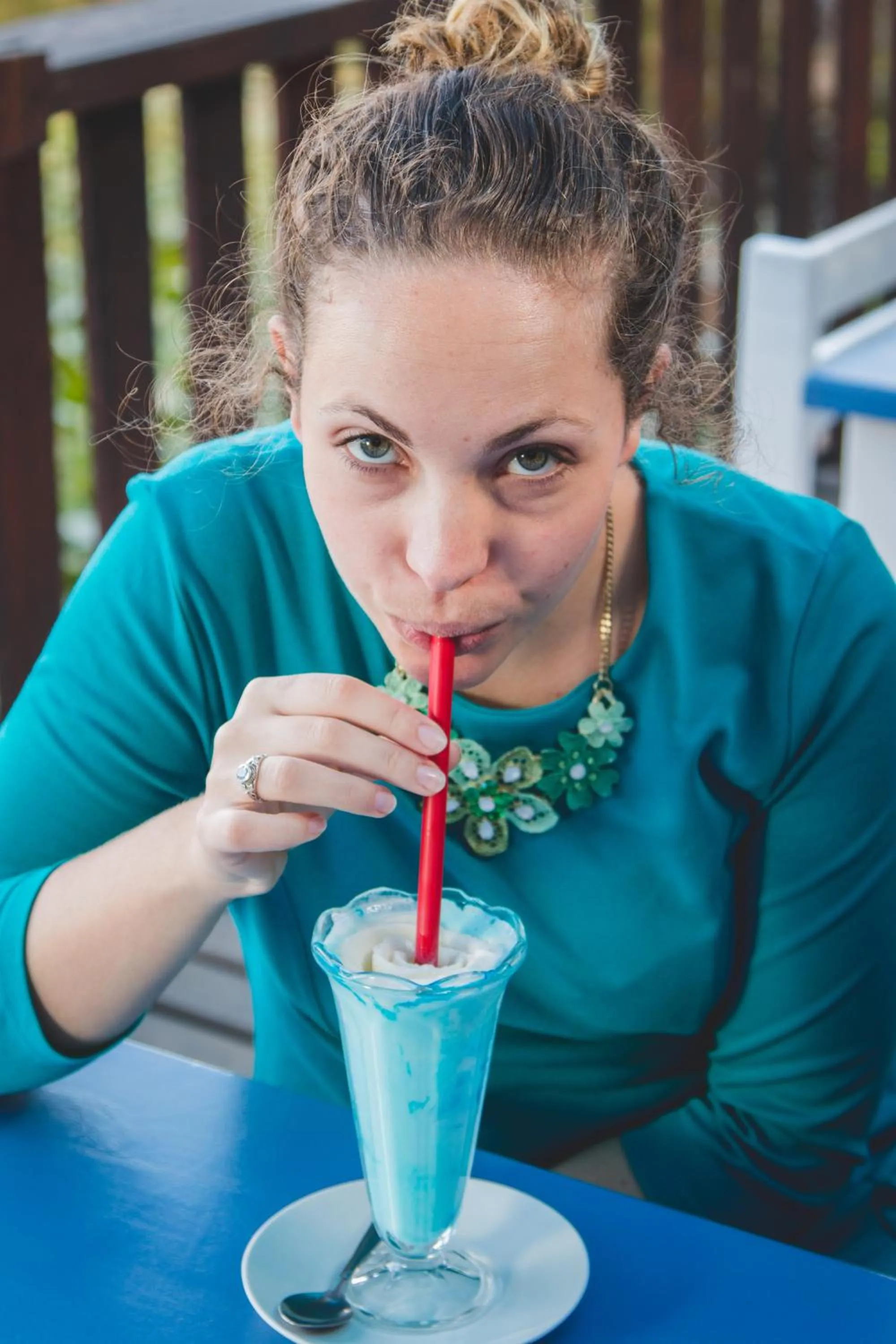 People in Blue Cow Barn - Boutique Farm