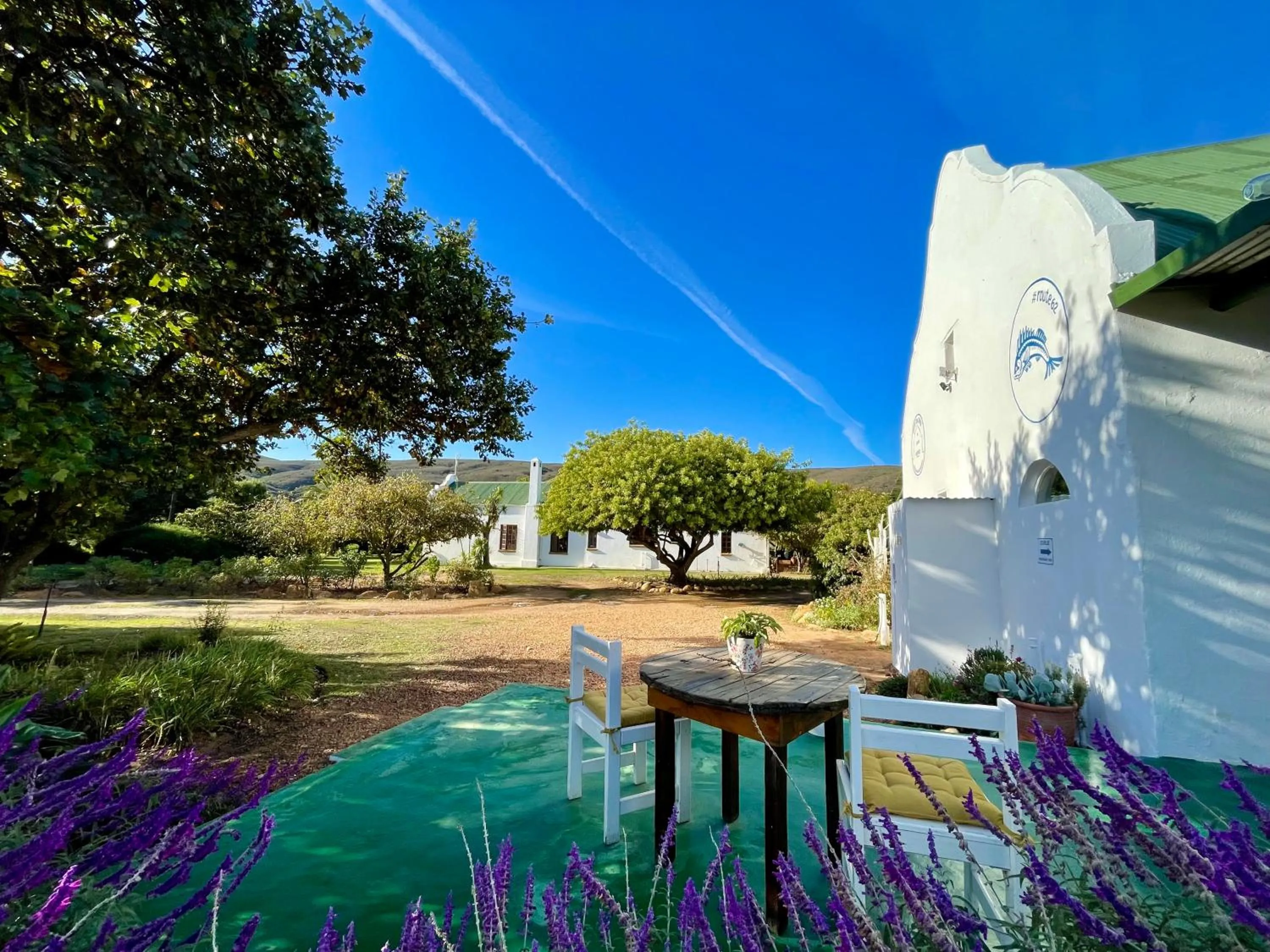 Patio in Blue Cow Barn - Boutique Farm