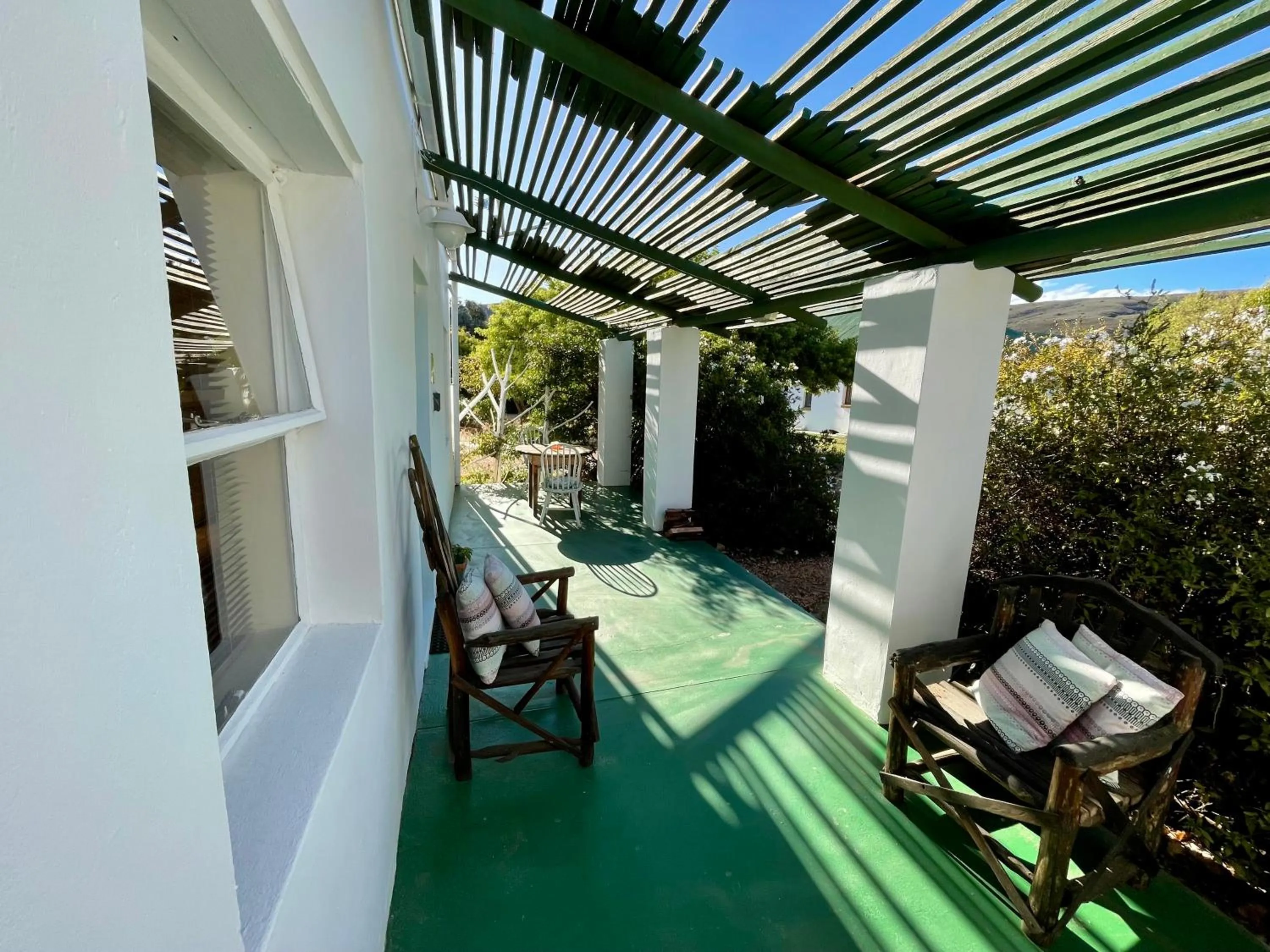 Patio in Blue Cow Barn - Boutique Farm