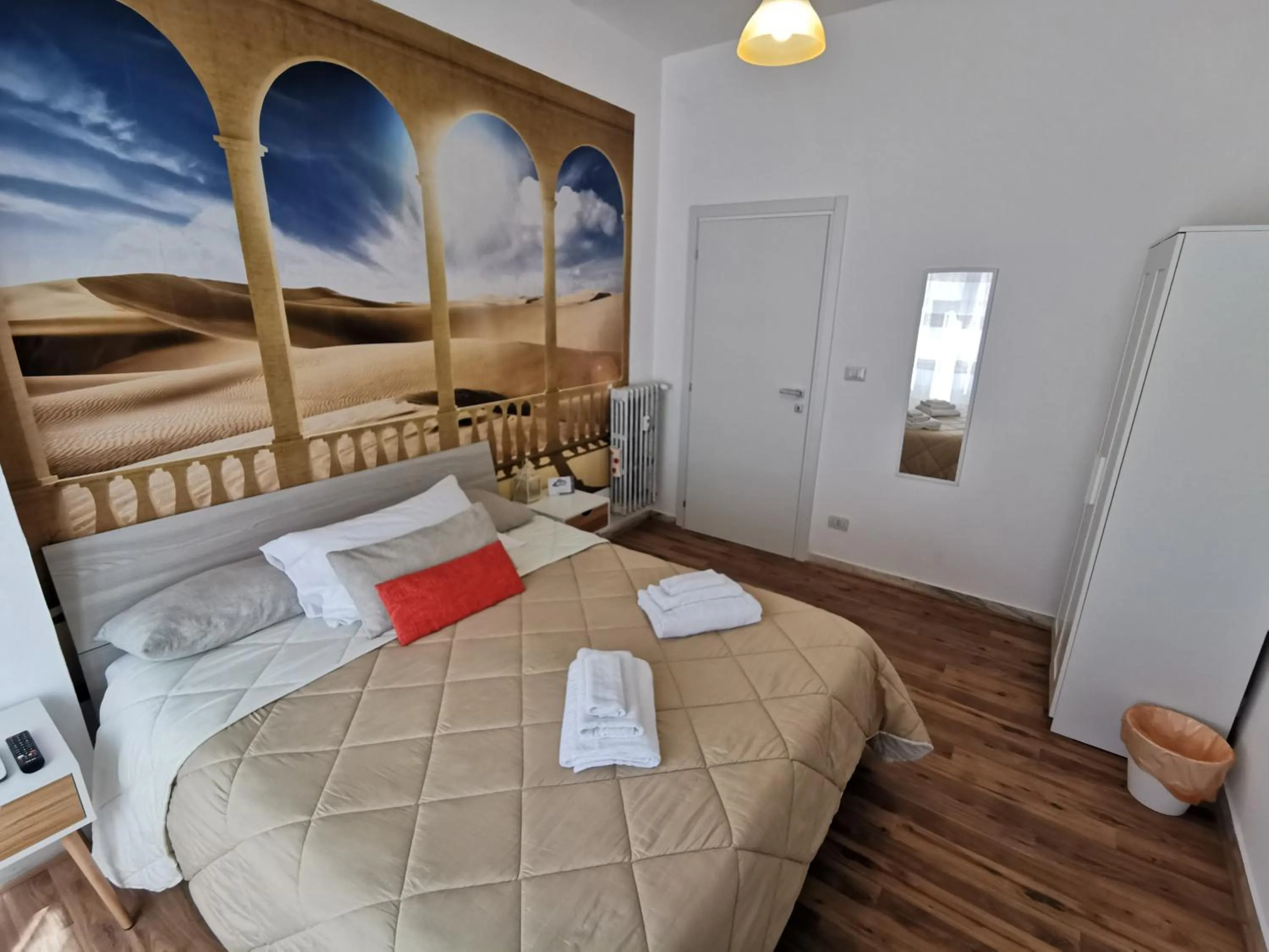 Bed in La Finestra Sul Mondo B&B