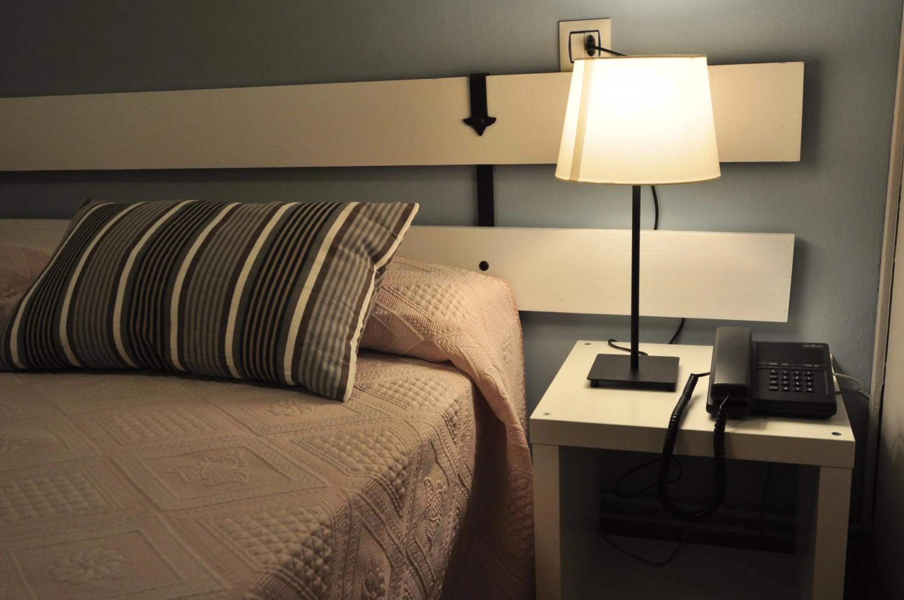 Decorative detail, Bed in Hostal Europa