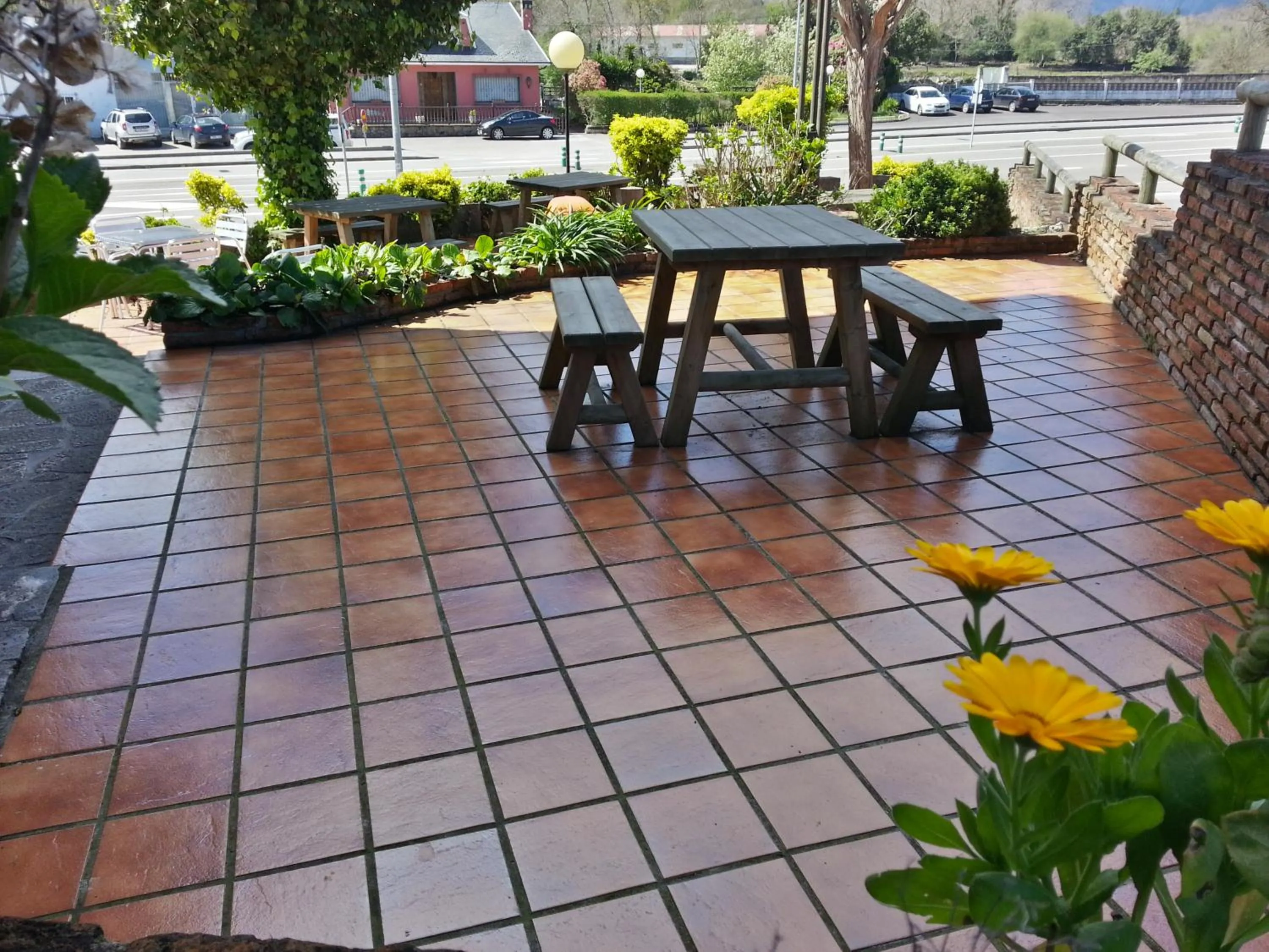 Balcony/Terrace in Hostal Europa
