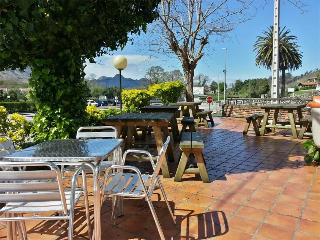 Patio in Hostal Europa