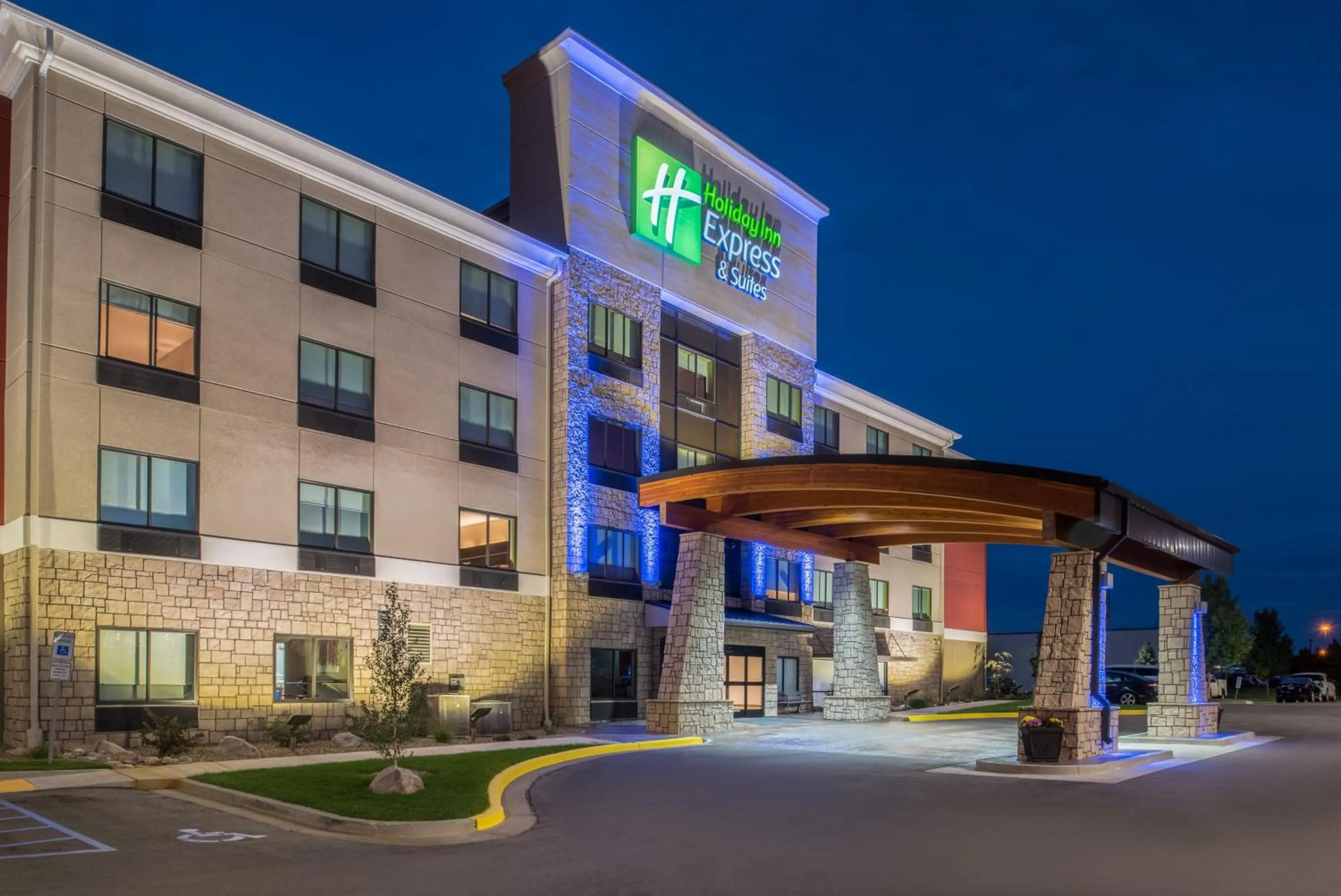 Property building in Holiday Inn Express Hotel & Suites Bismarck by IHG