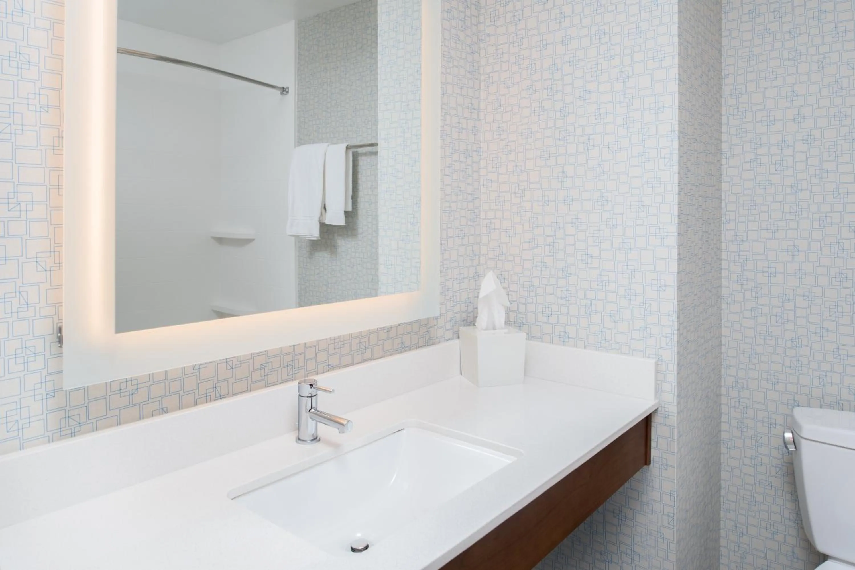 Bathroom in Holiday Inn Express Hotel & Suites Bismarck by IHG