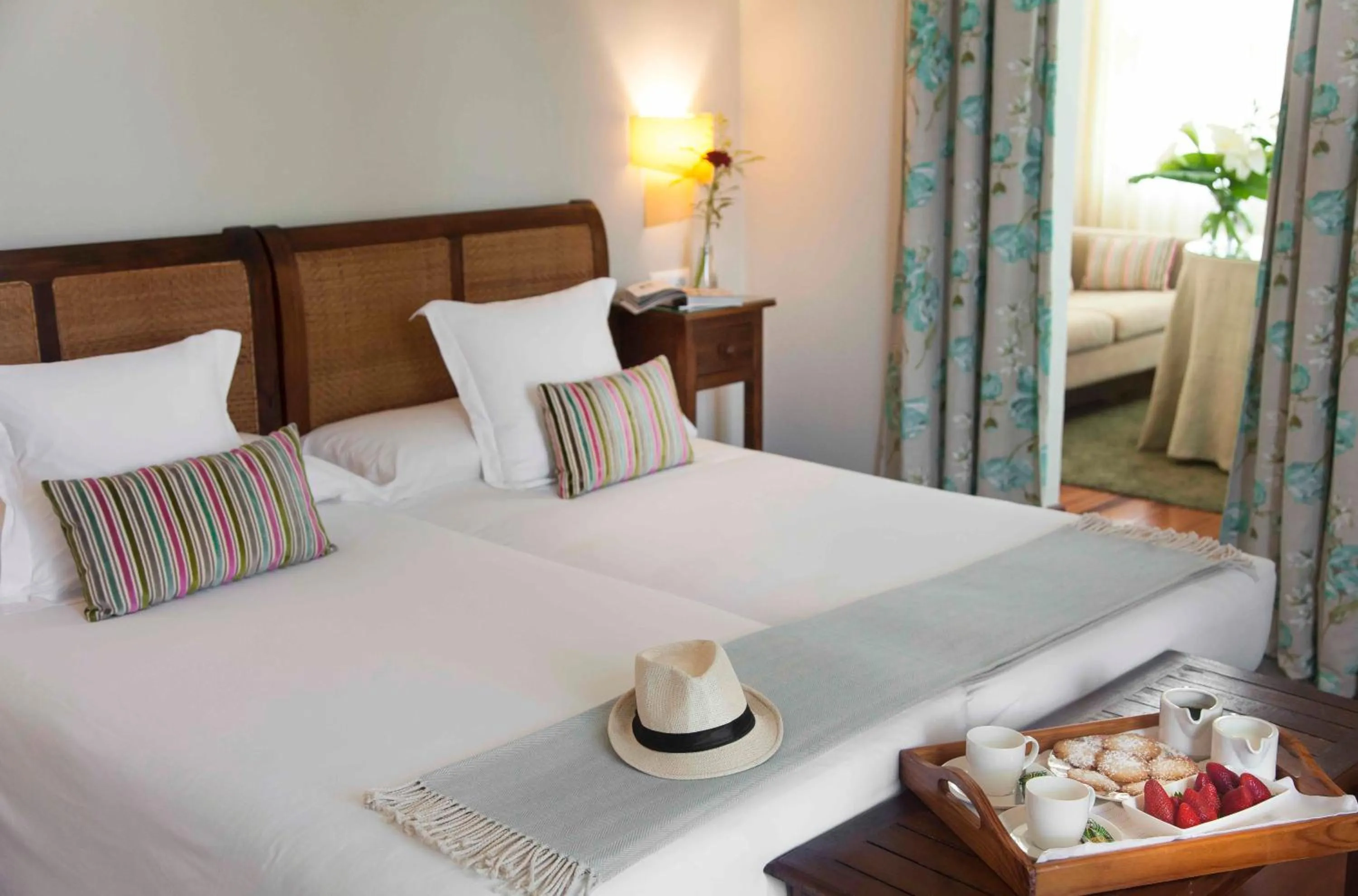 Living room, Bed in Casona de La Paca