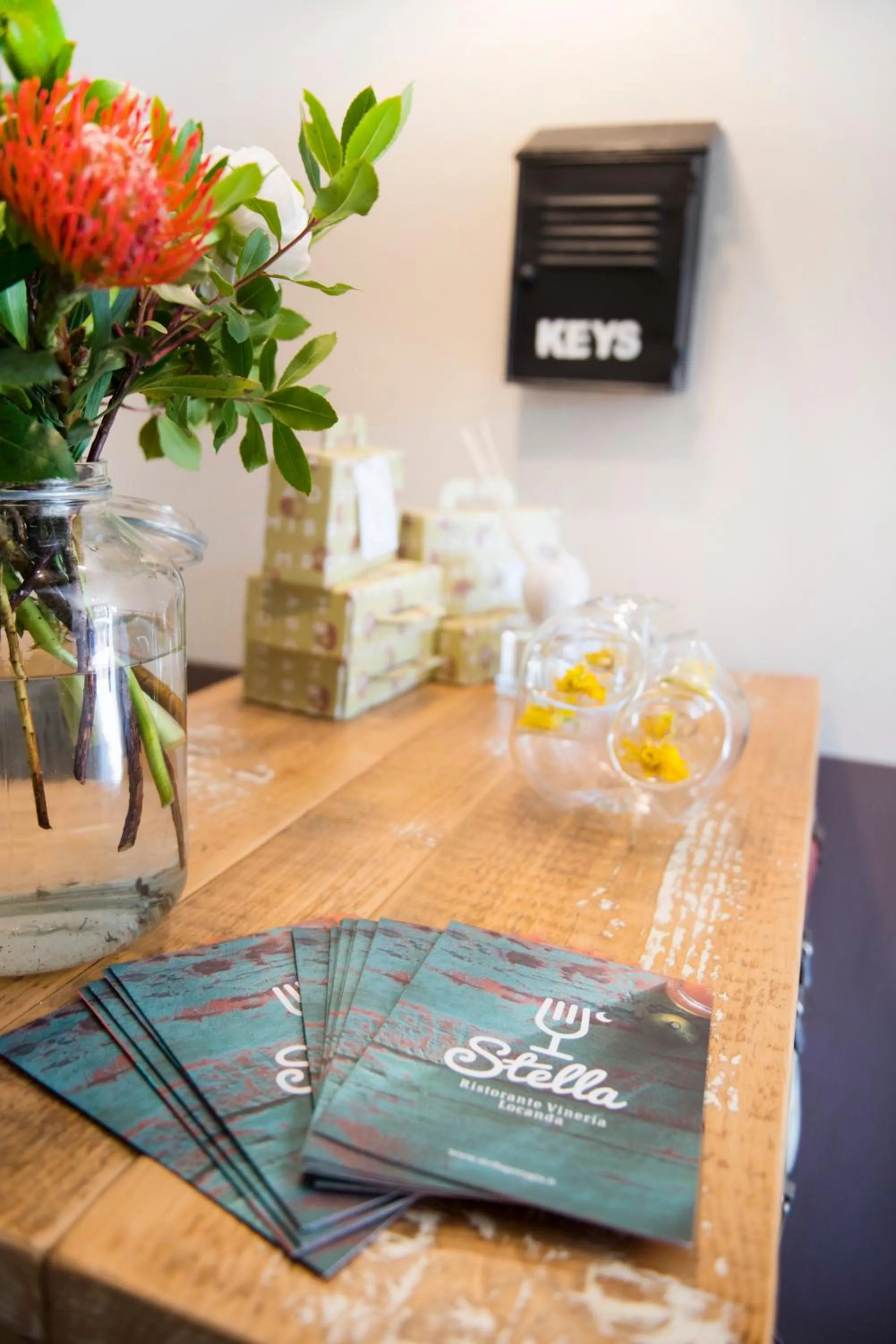 Lobby or reception in Locanda Stella