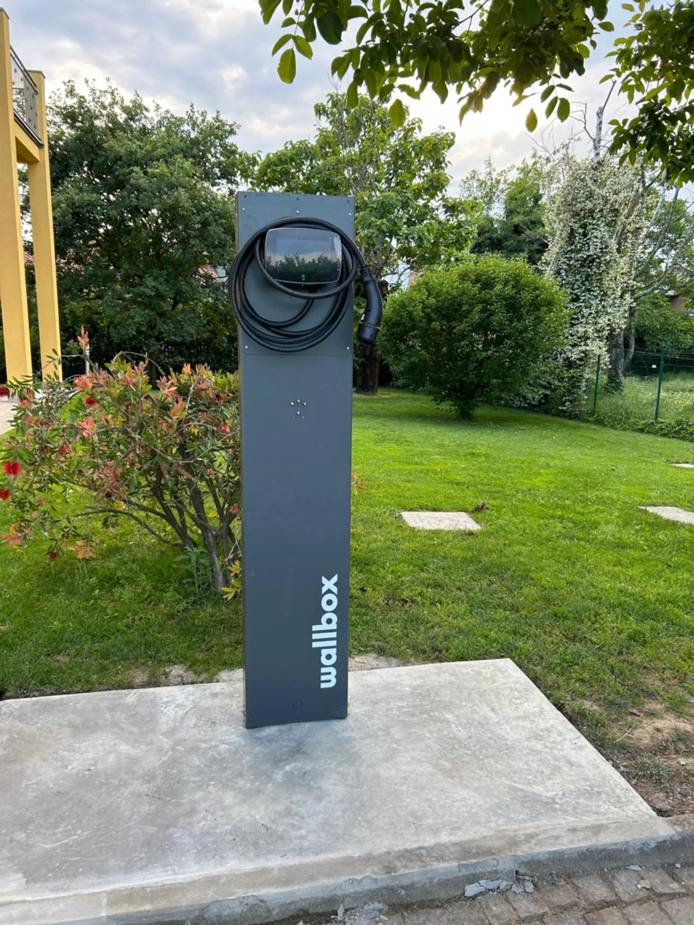 Garden view in Residence Le Palme